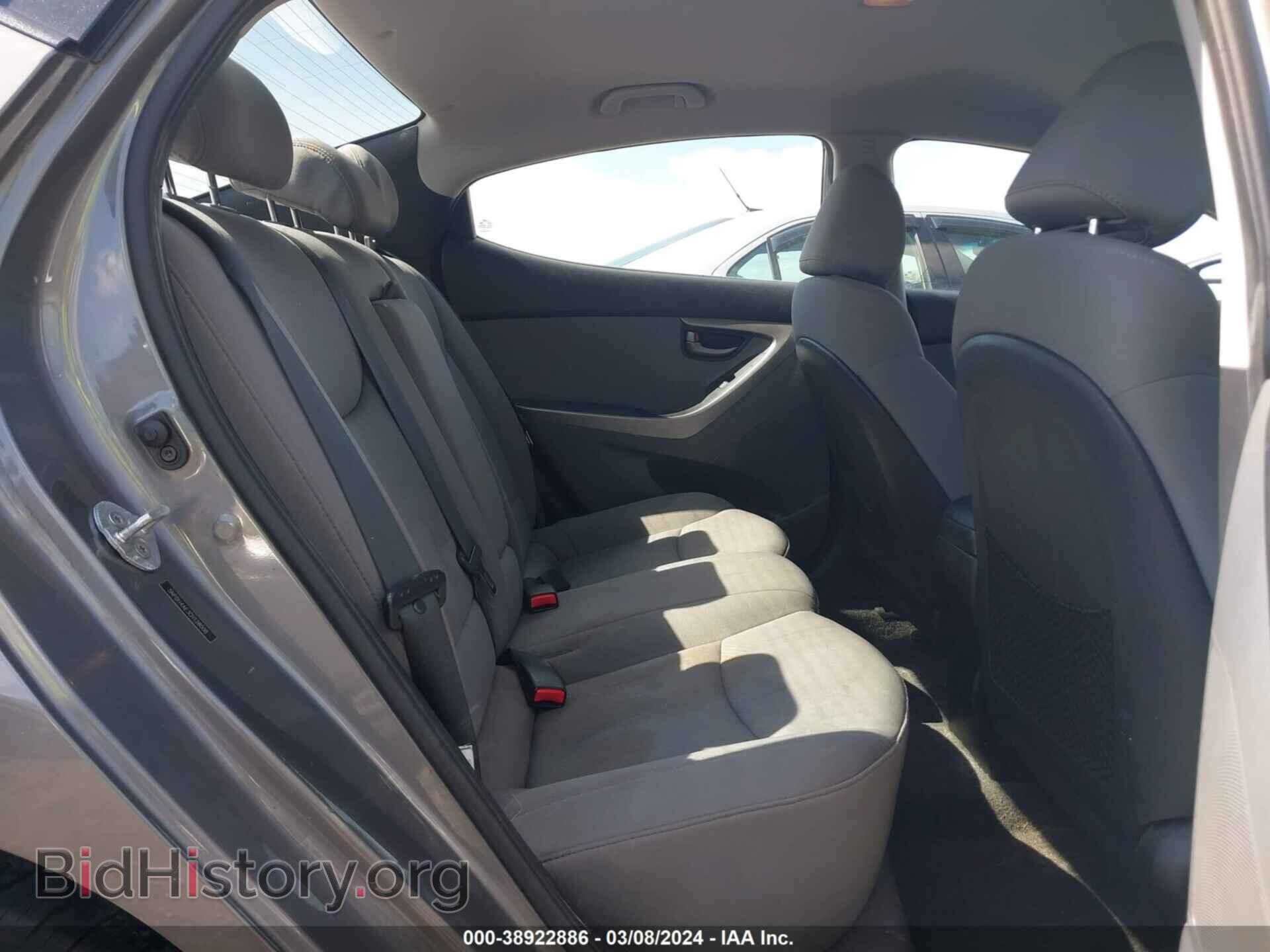 2012 HYUNDAI ELANTRA - VIN: 5NPDH4AE3CH128008 - Фото 8