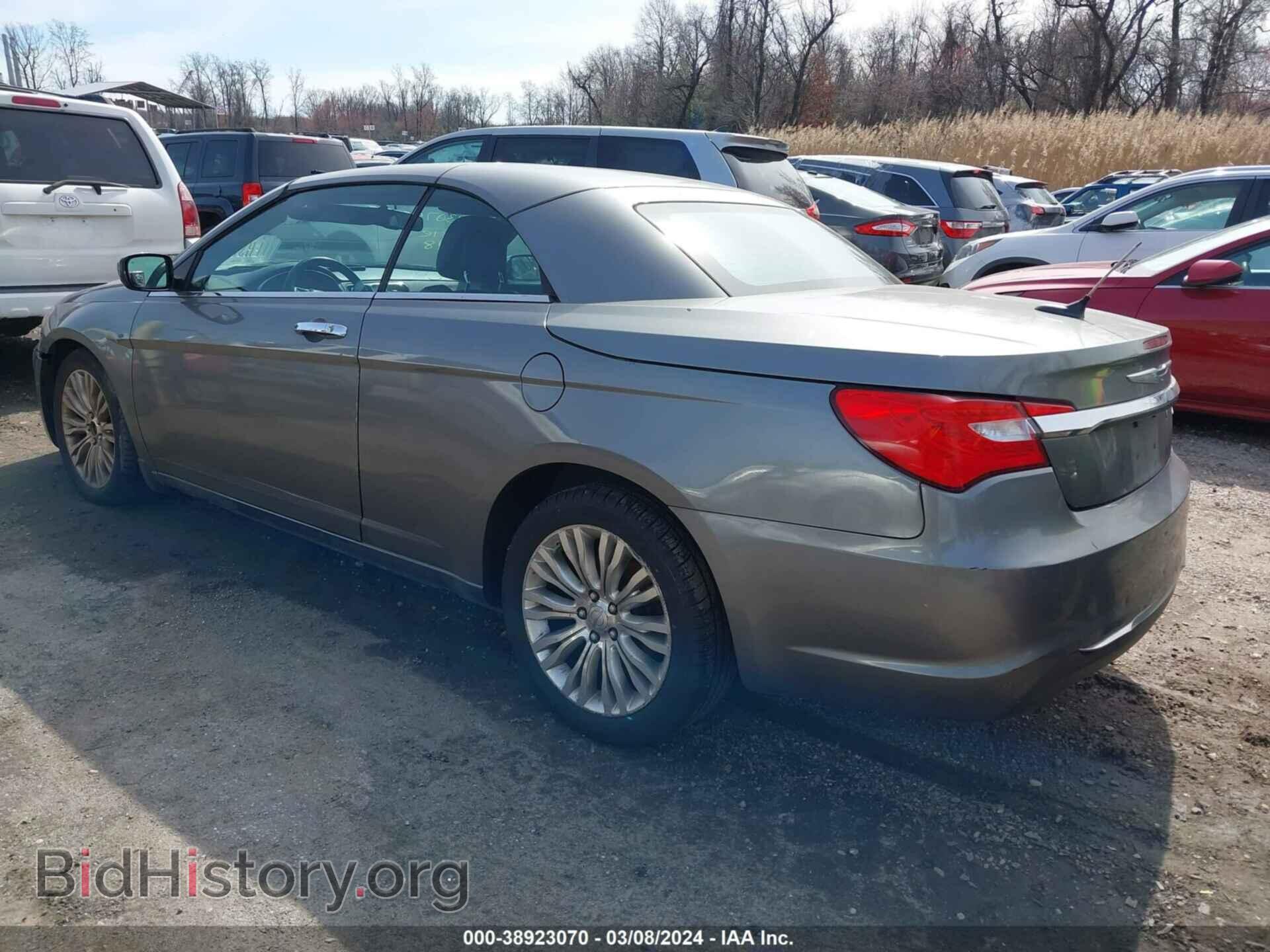 2013 CHRYSLER 200 - VIN: 1C3BCBFG8DN687239 - Фото 3