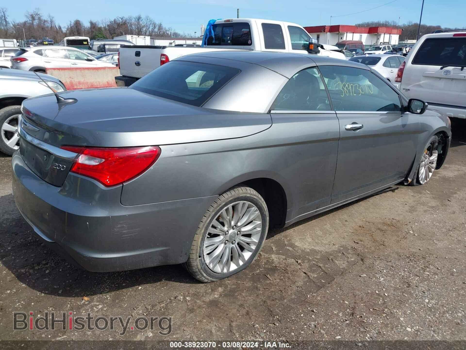 2013 CHRYSLER 200 - VIN: 1C3BCBFG8DN687239 - Фото 4