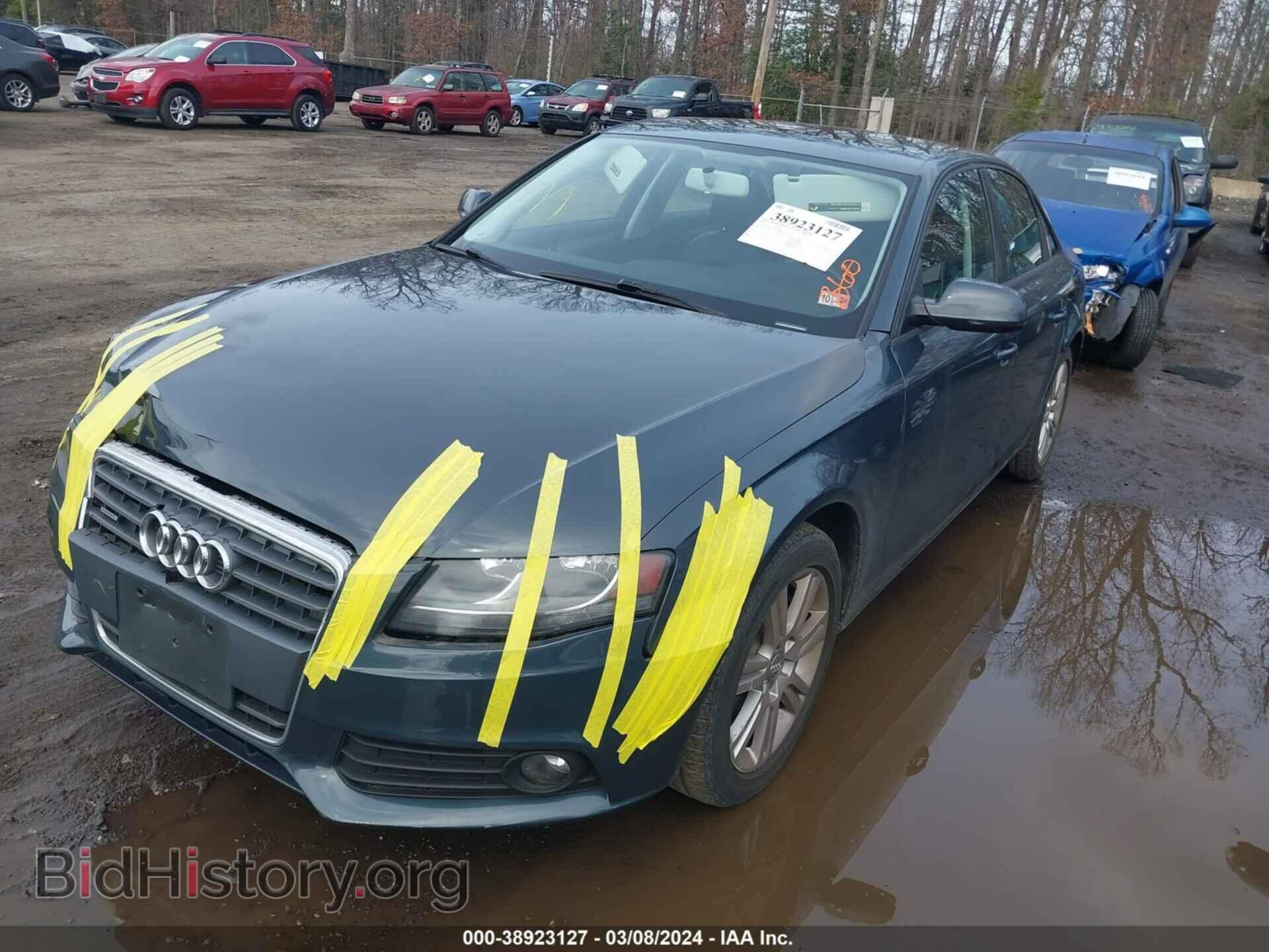 2011 AUDI A4 - VIN: WAUBFAFL9BN048422 - Фото 2