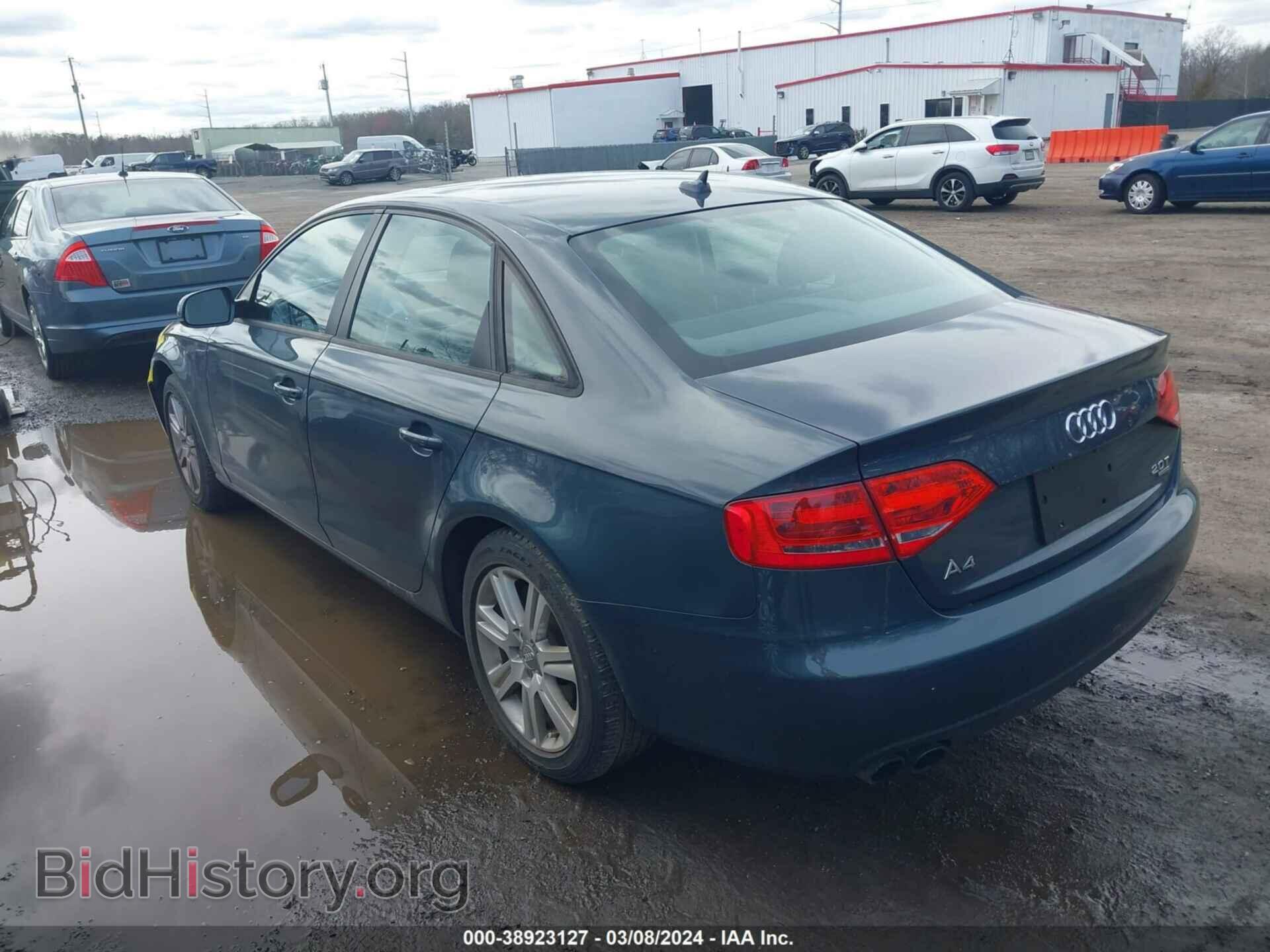 2011 AUDI A4 - VIN: WAUBFAFL9BN048422 - Фото 3
