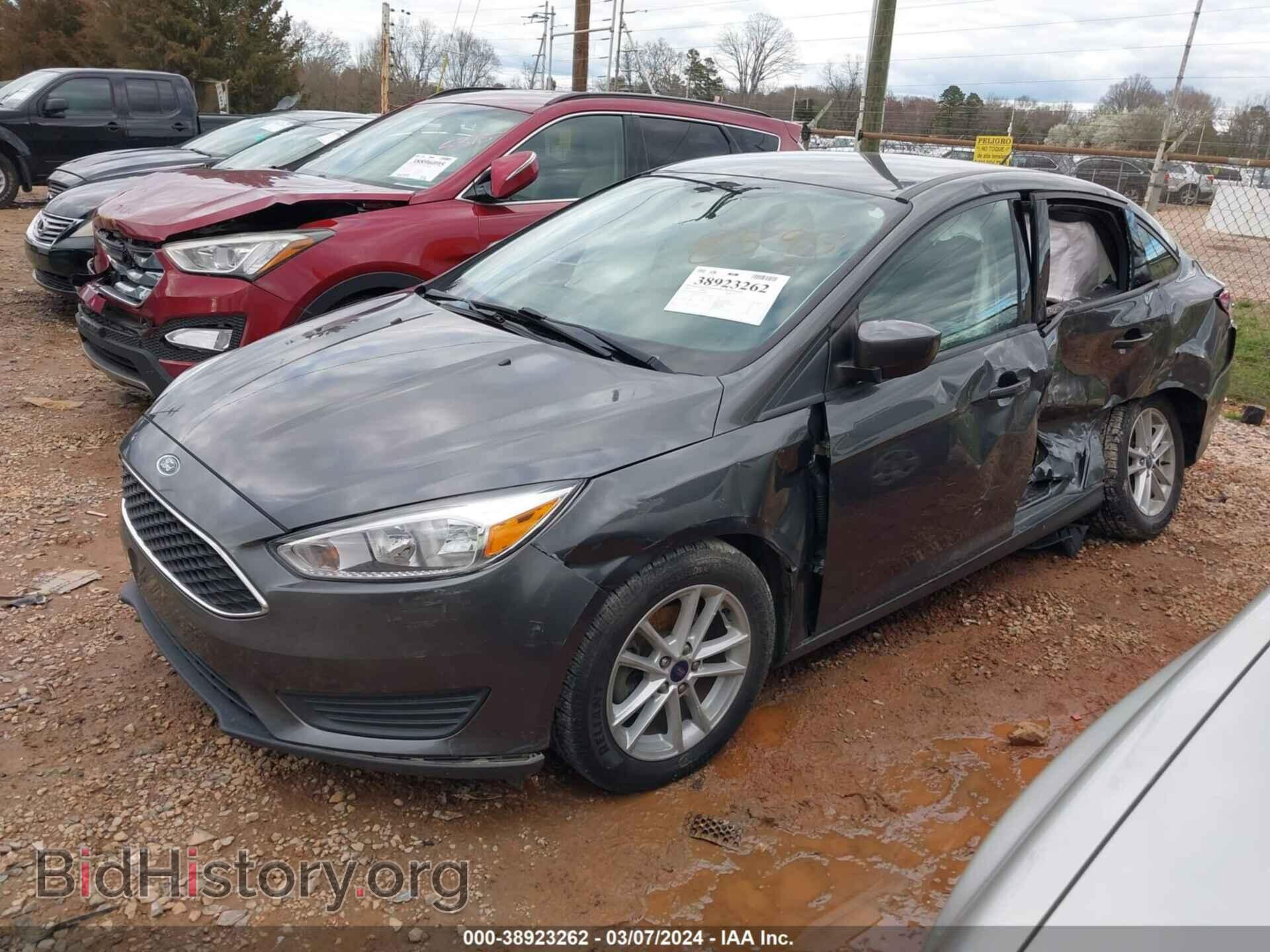 2018 FORD FOCUS - VIN: 1FADP3FEXJL298595 - Фото 2