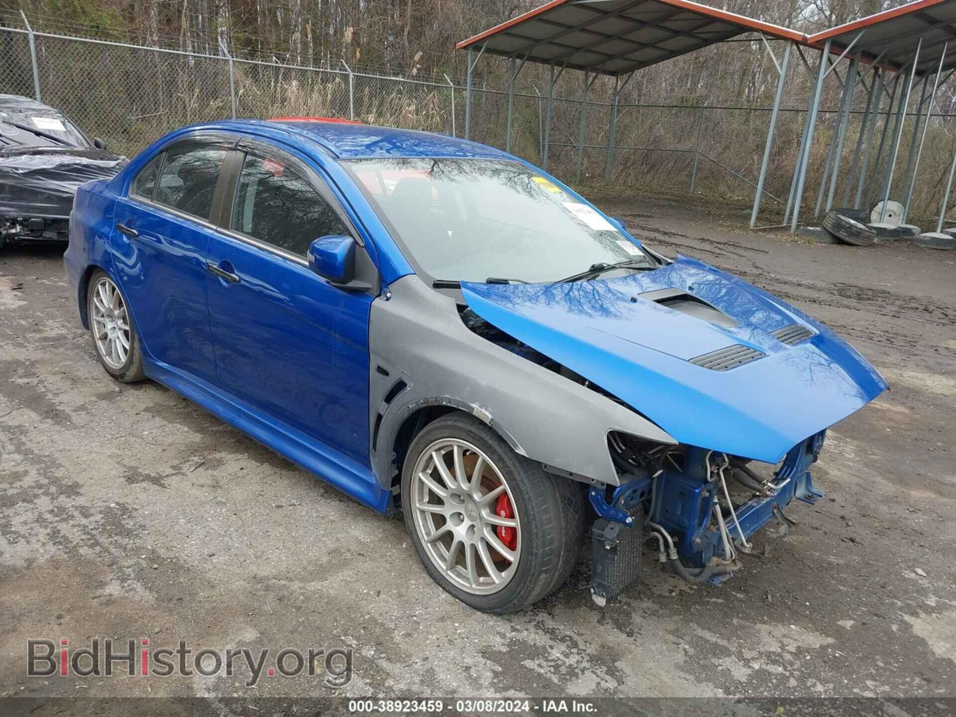 Photo JA32W5FV5FU009638 - MITSUBISHI LANCER EVOLUTION 2015