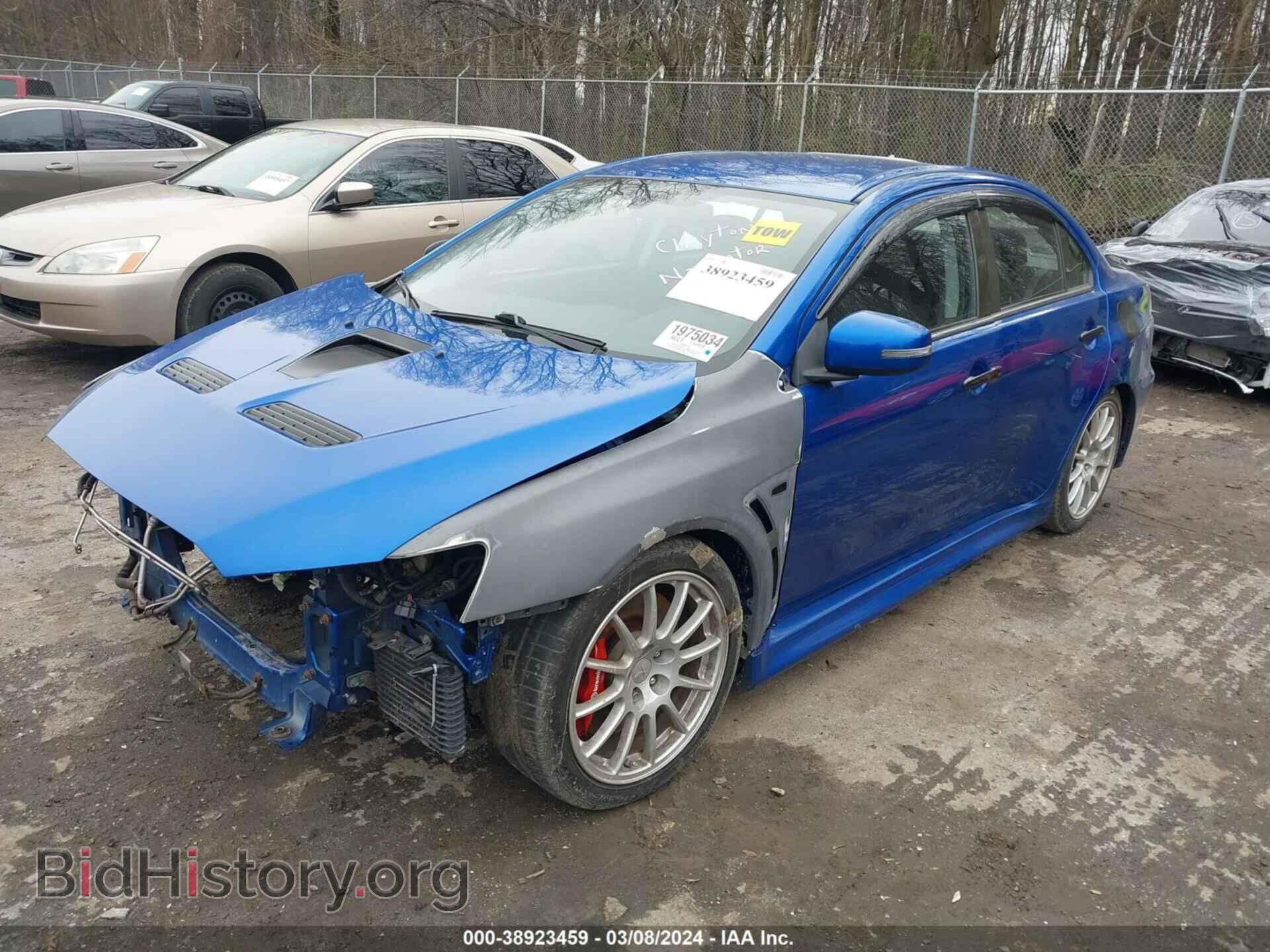 2015 MITSUBISHI LANCER EVOLUTION - VIN: JA32W5FV5FU009638 - Фото 2