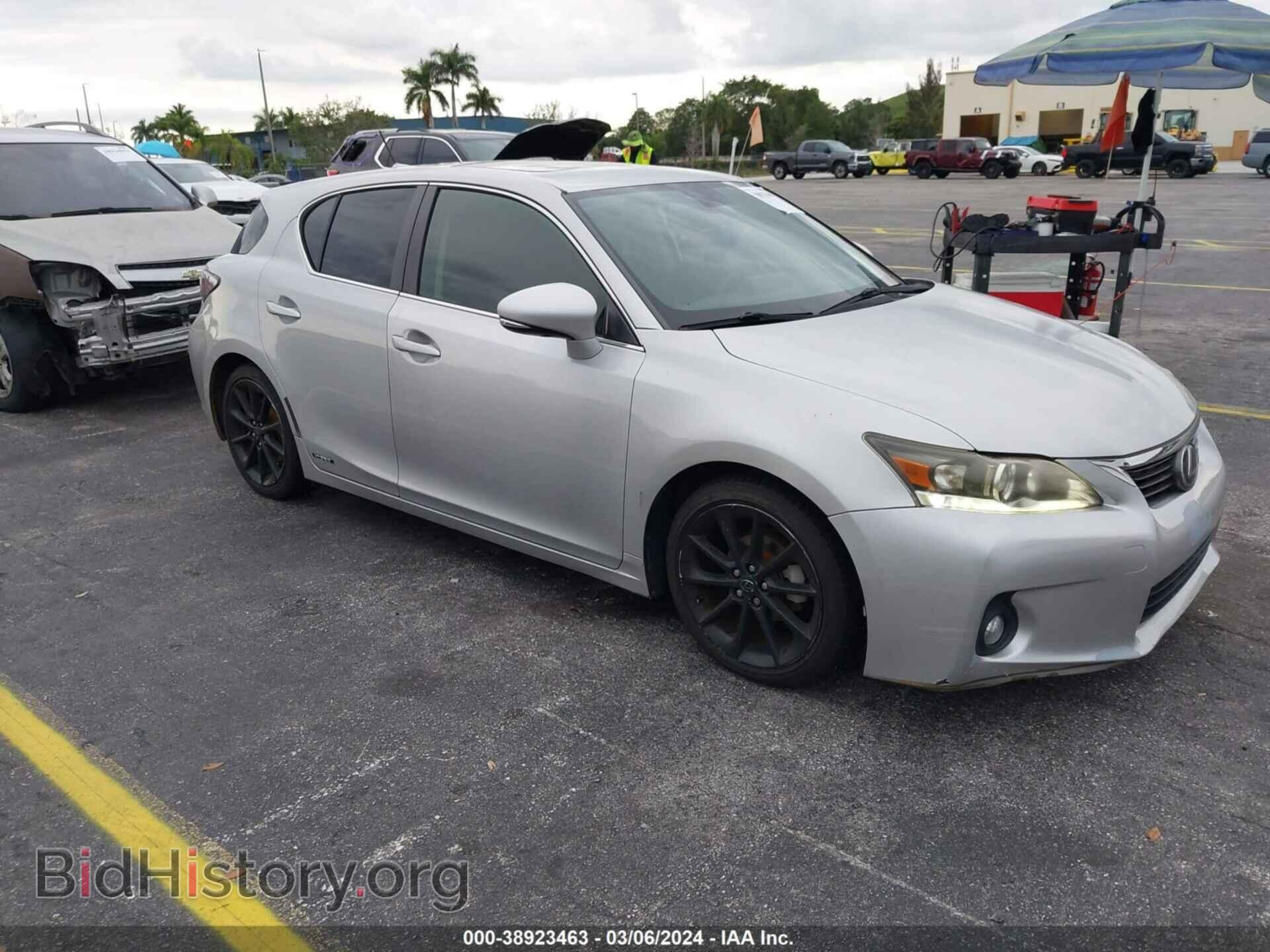 Photo JTHKD5BHXC2085854 - LEXUS CT 200H 2012