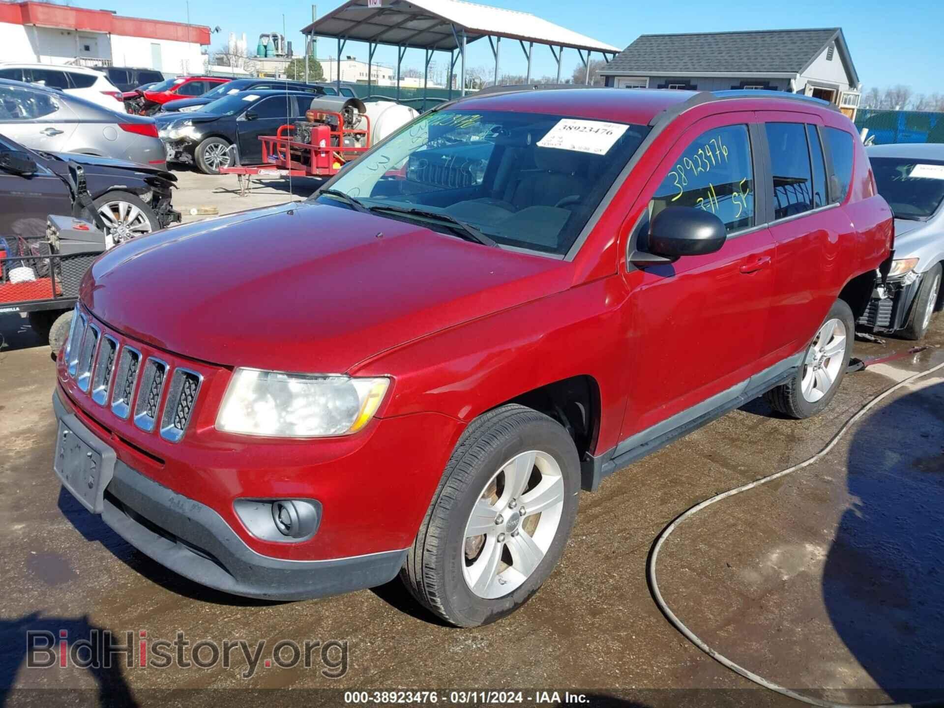 2011 JEEP COMPASS - VIN: 1J4NF1FB4BD164554 - Фото 2