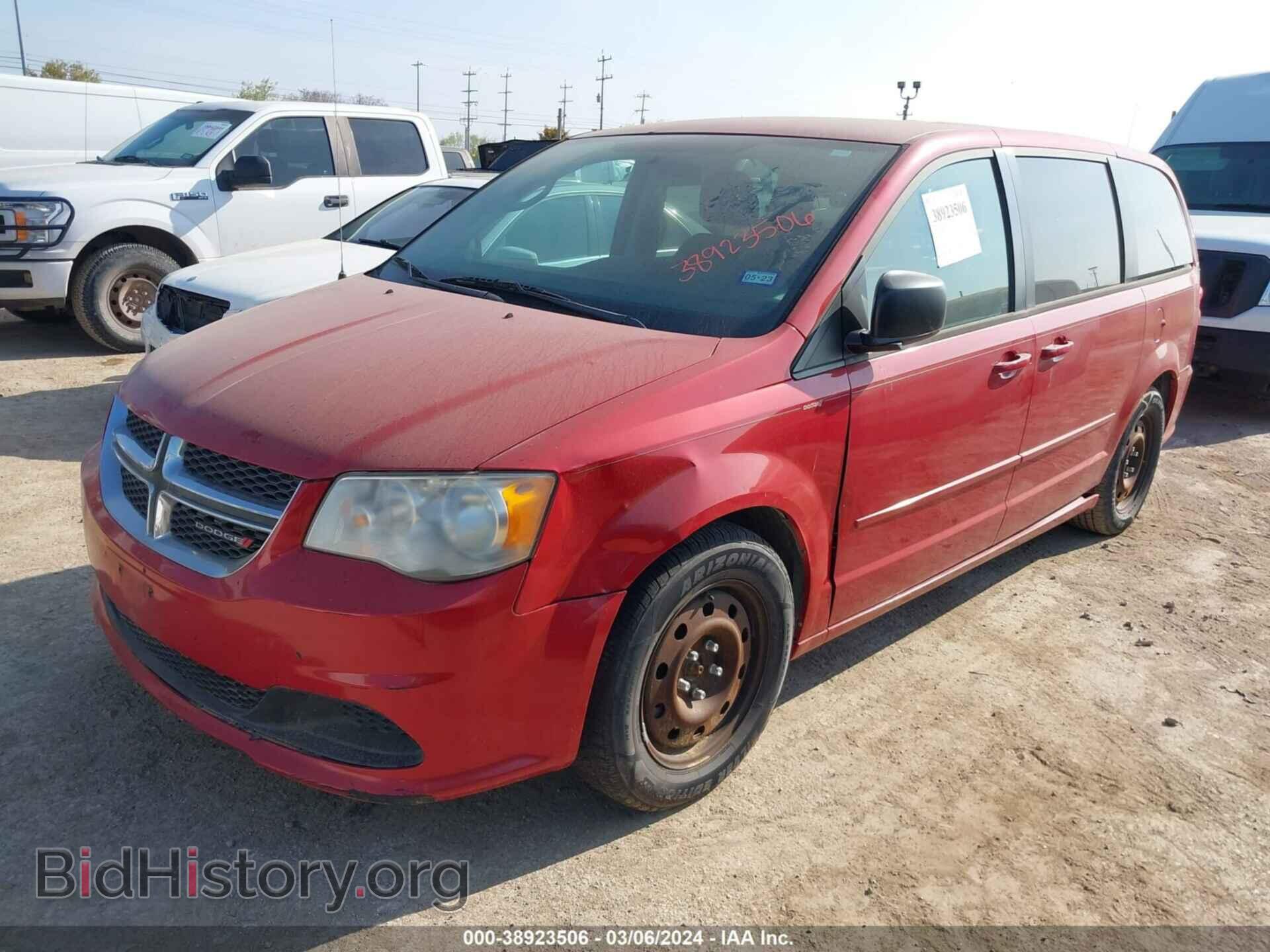 2013 DODGE GRAND CARAVAN - VIN: 2C4RDGBG8DR768836 - Фото 2