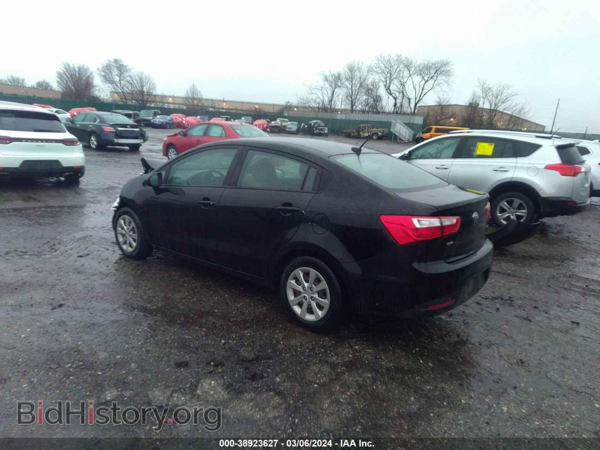 2014 KIA RIO - VIN: KNADM4A38E6376324 - Фото 3