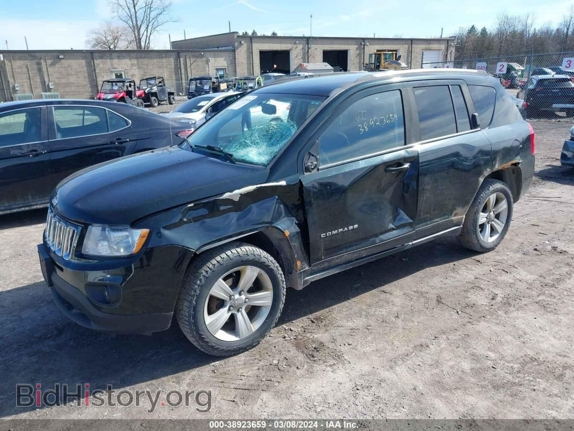 2013 JEEP COMPASS - VIN: 1C4NJDBB5DD196492 - Фото 2