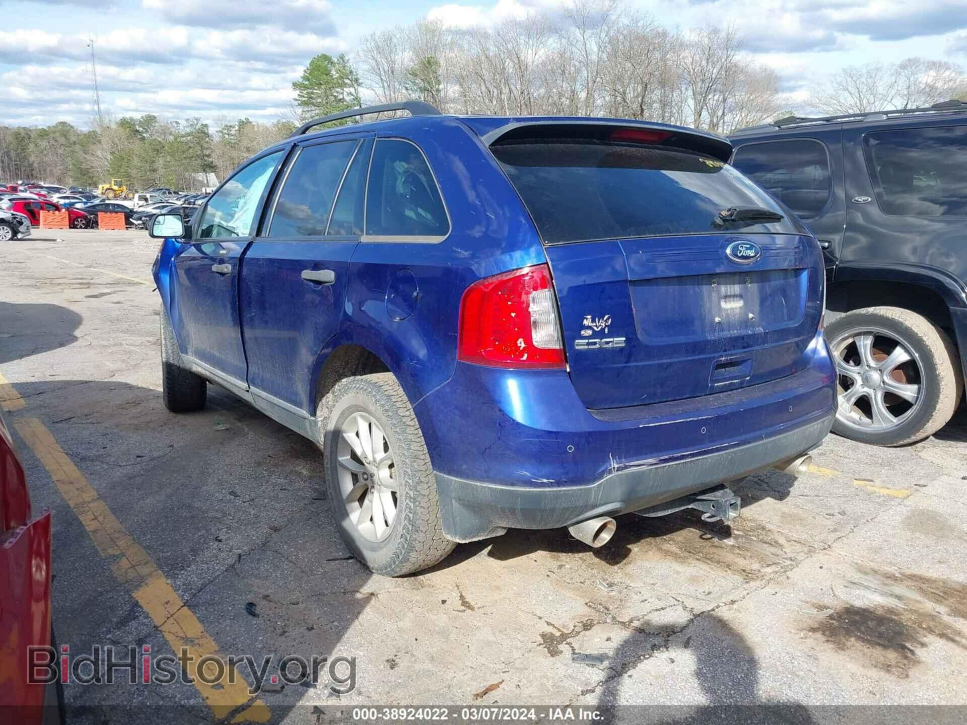 2013 FORD EDGE - VIN: 2FMDK3GC2DBB09069 - Фото 3