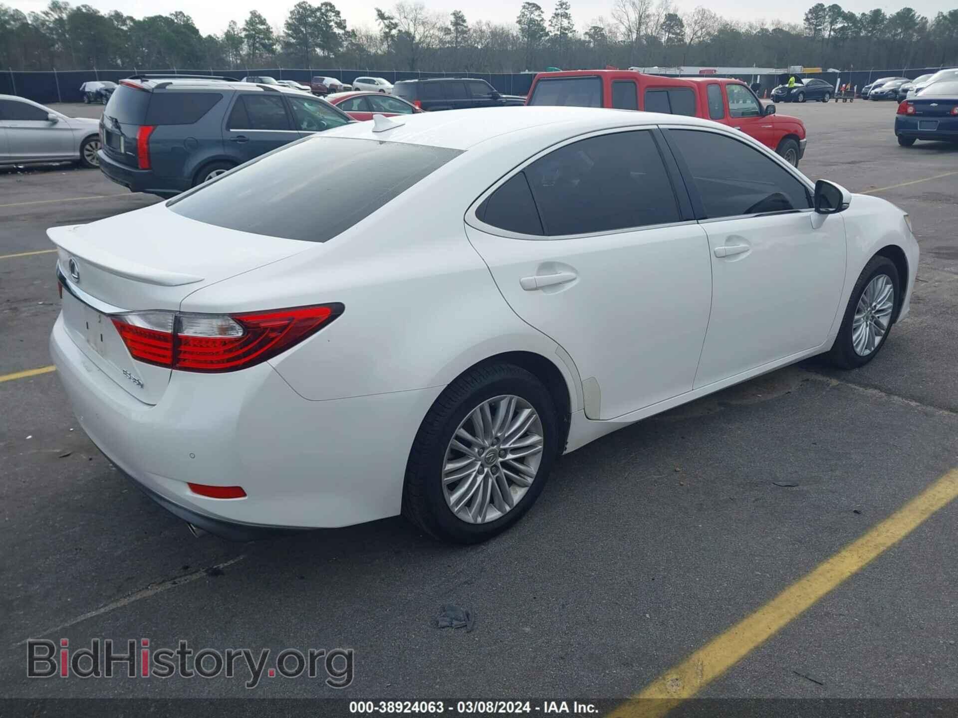 2013 LEXUS ES 350 - VIN: JTHBK1GG5D2063857 - Photo 4