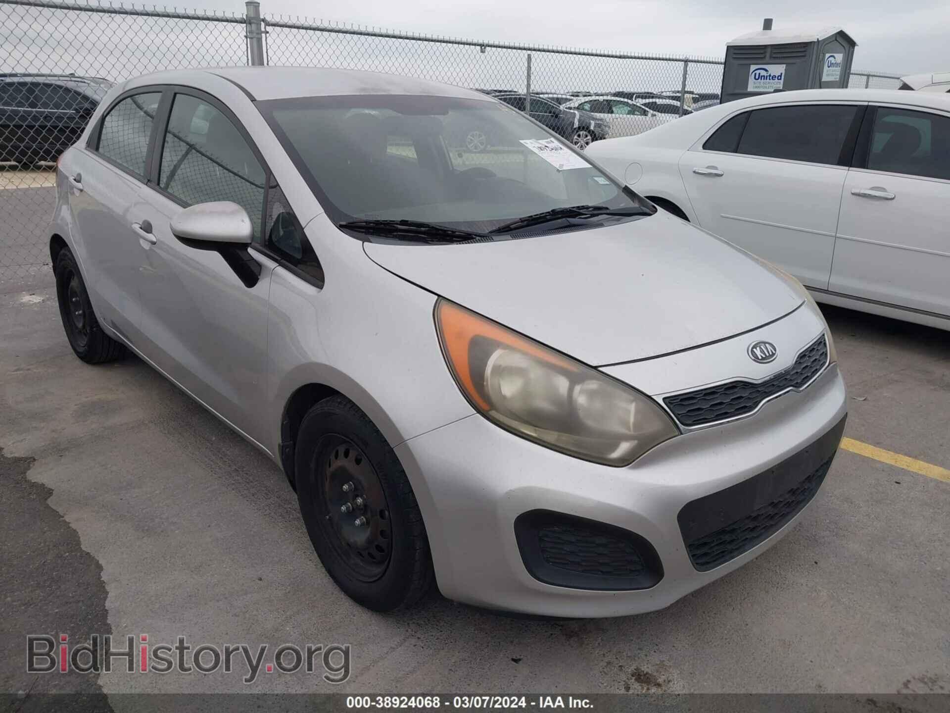 Фотография KNADN5A30C6082755 - KIA RIO 2012
