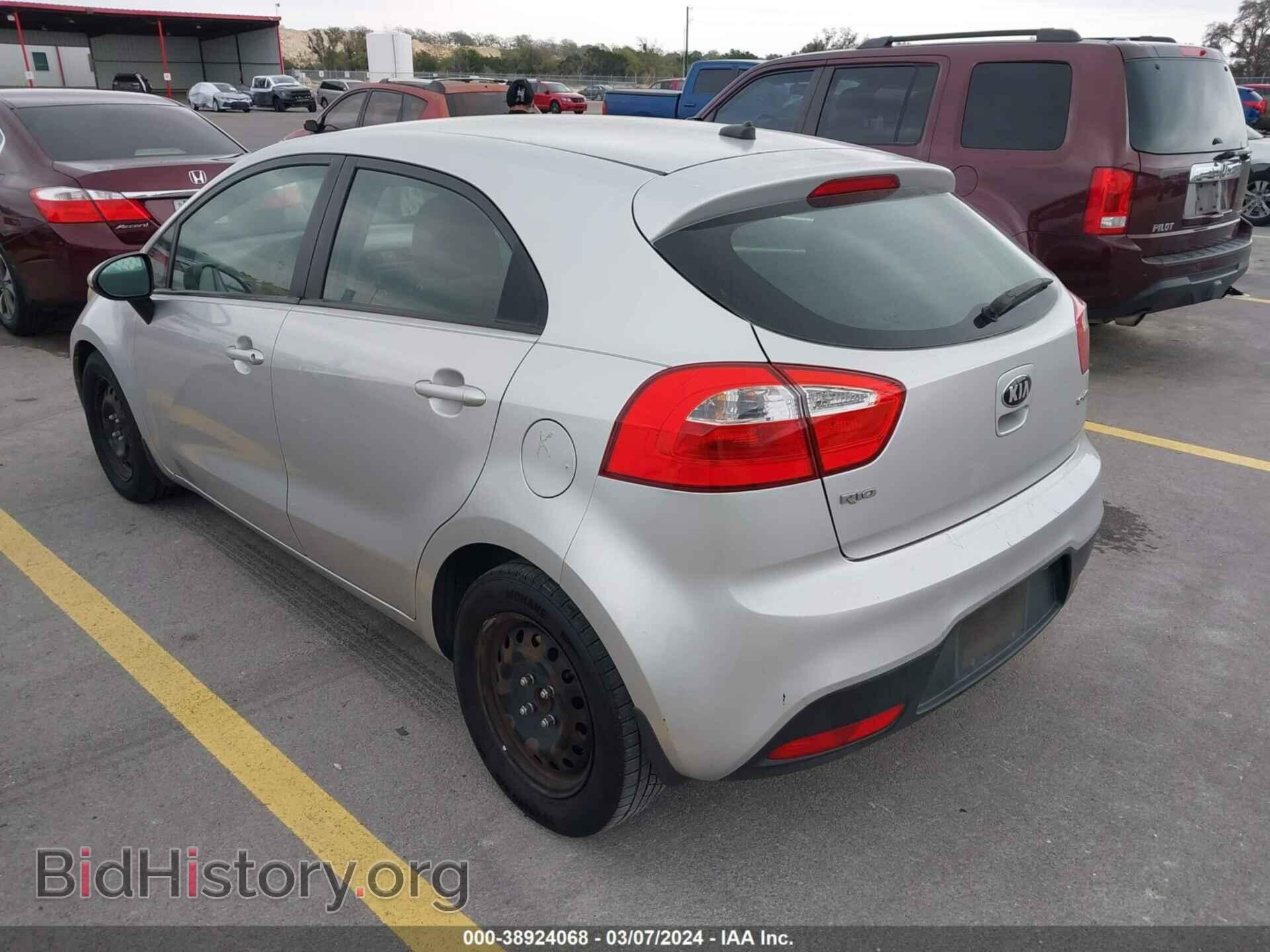 2012 KIA RIO - VIN: KNADN5A30C6082755 - Фото 3