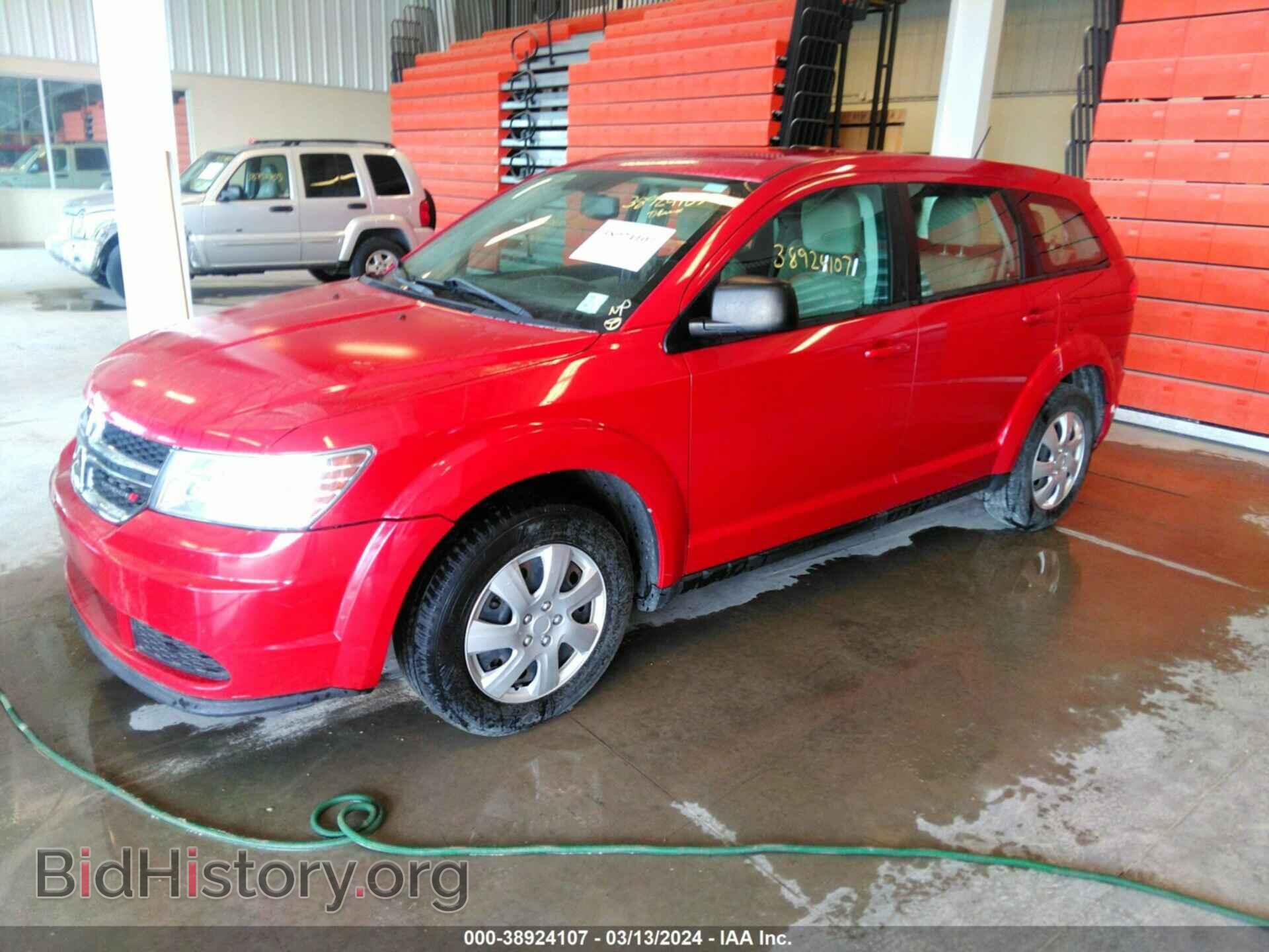 2014 DODGE JOURNEY - VIN: 3C4PDCAB9ET149585 - Фото 2