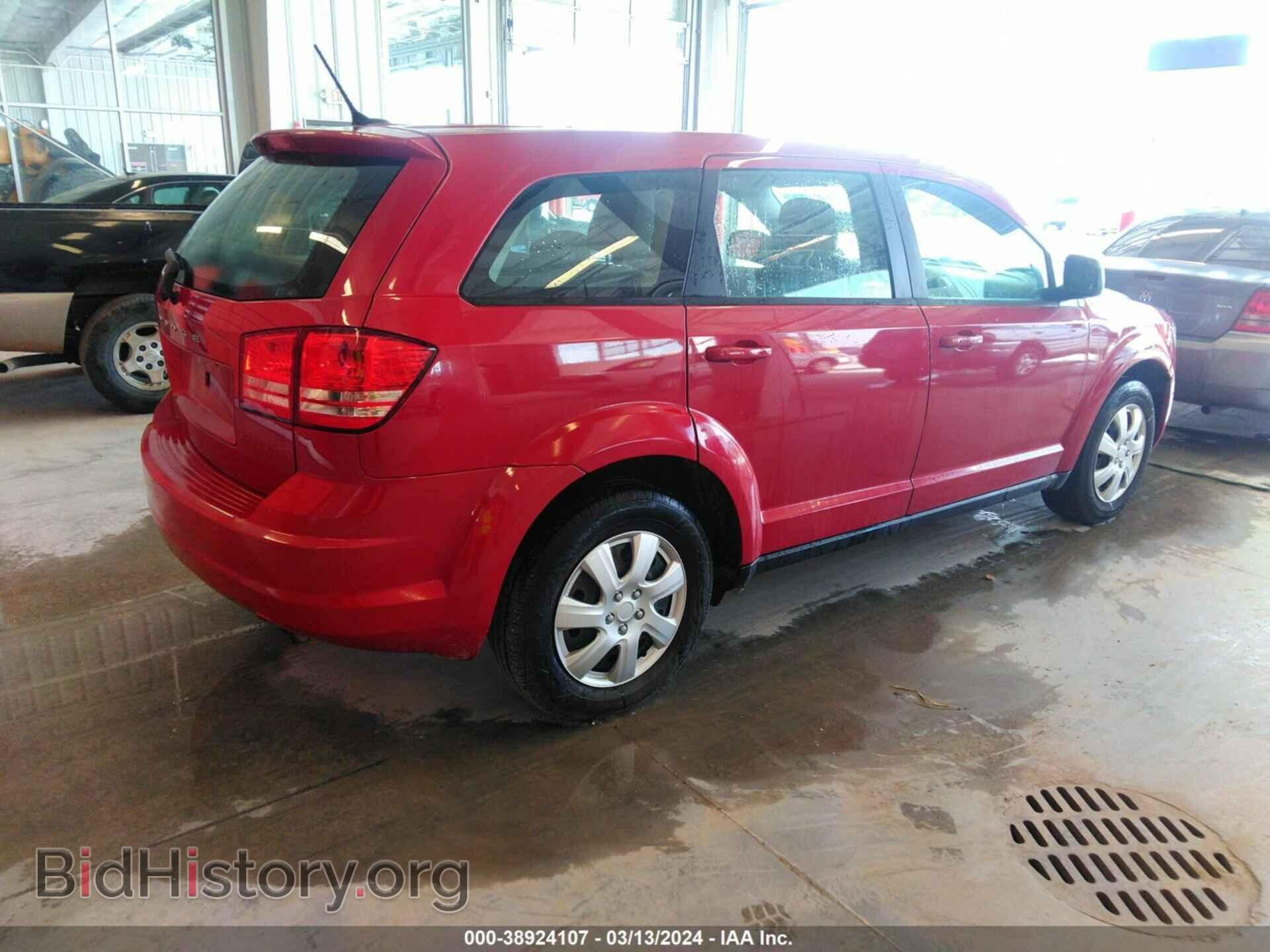 2014 DODGE JOURNEY - VIN: 3C4PDCAB9ET149585 - Фото 4