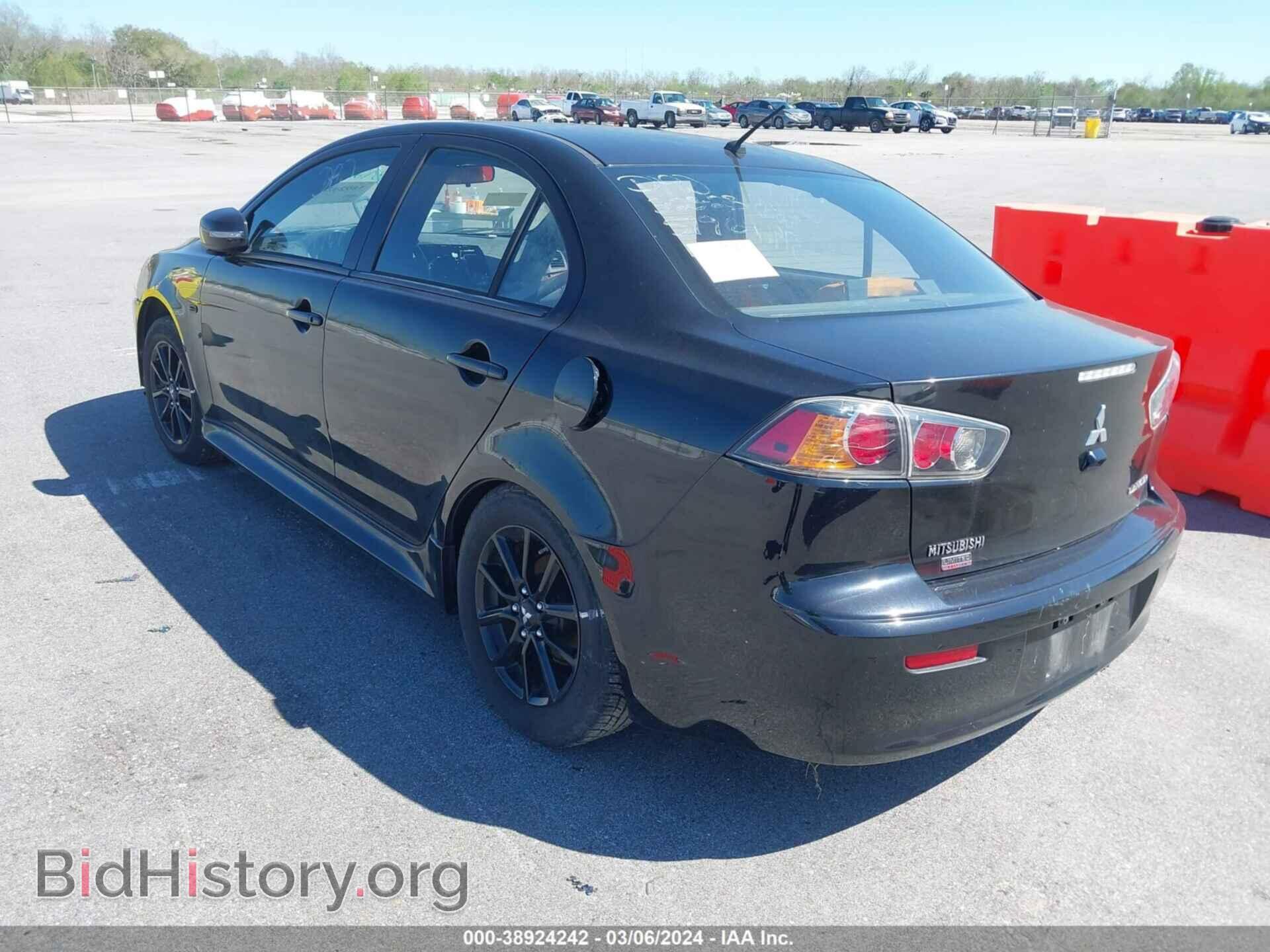 2017 MITSUBISHI LANCER - VIN: JA32U2FU2HU015864 - Фото 3