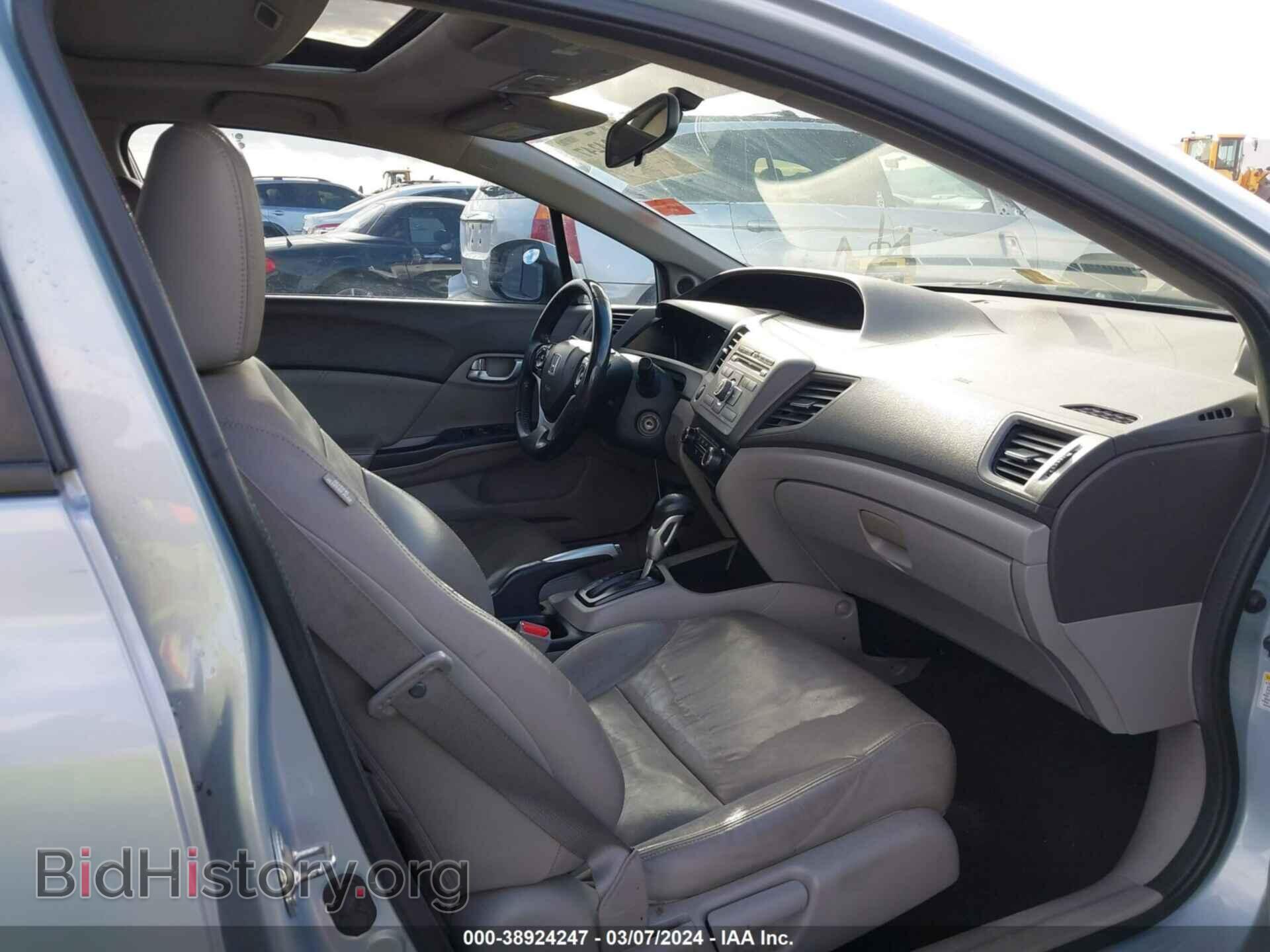 2012 HONDA CIVIC - VIN: 19XFB2F99CE349210 - Фото 5