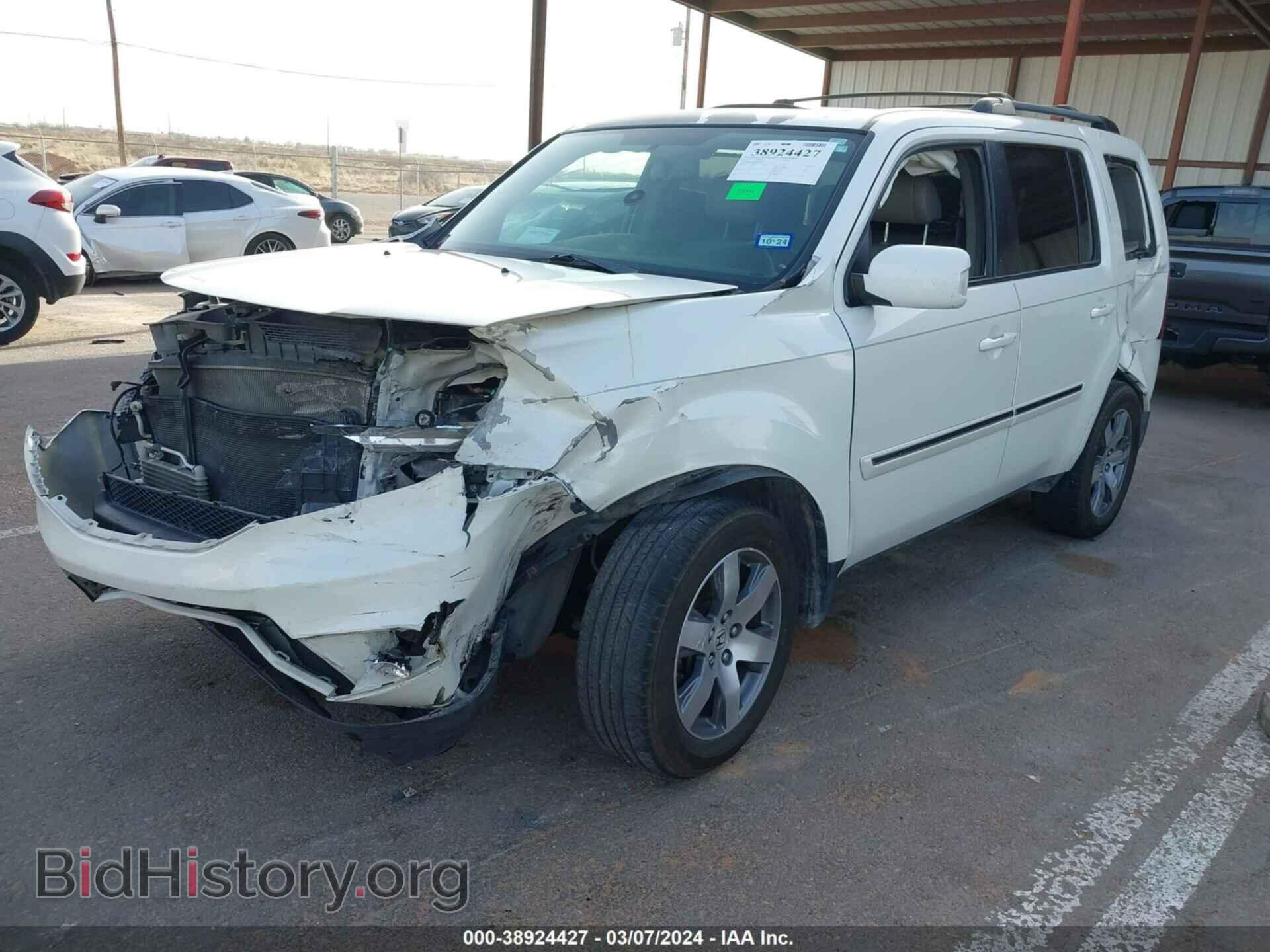 2014 HONDA PILOT - VIN: 5FNYF4H98EB054229 - Фото 2