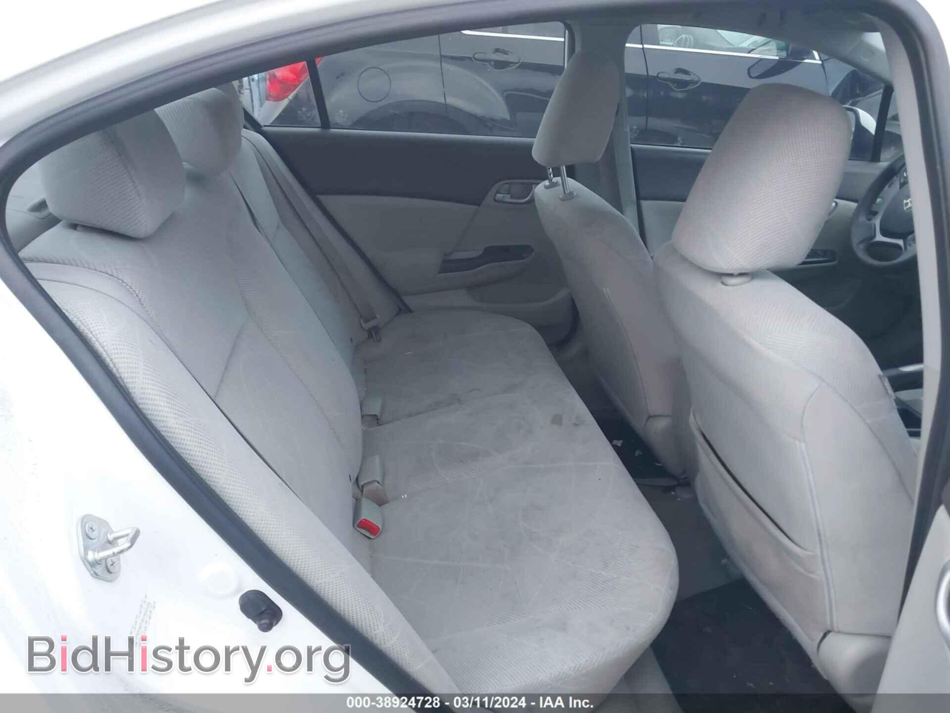 2012 HONDA CIVIC - VIN: JHMFB2F55CS000229 - Photo 8