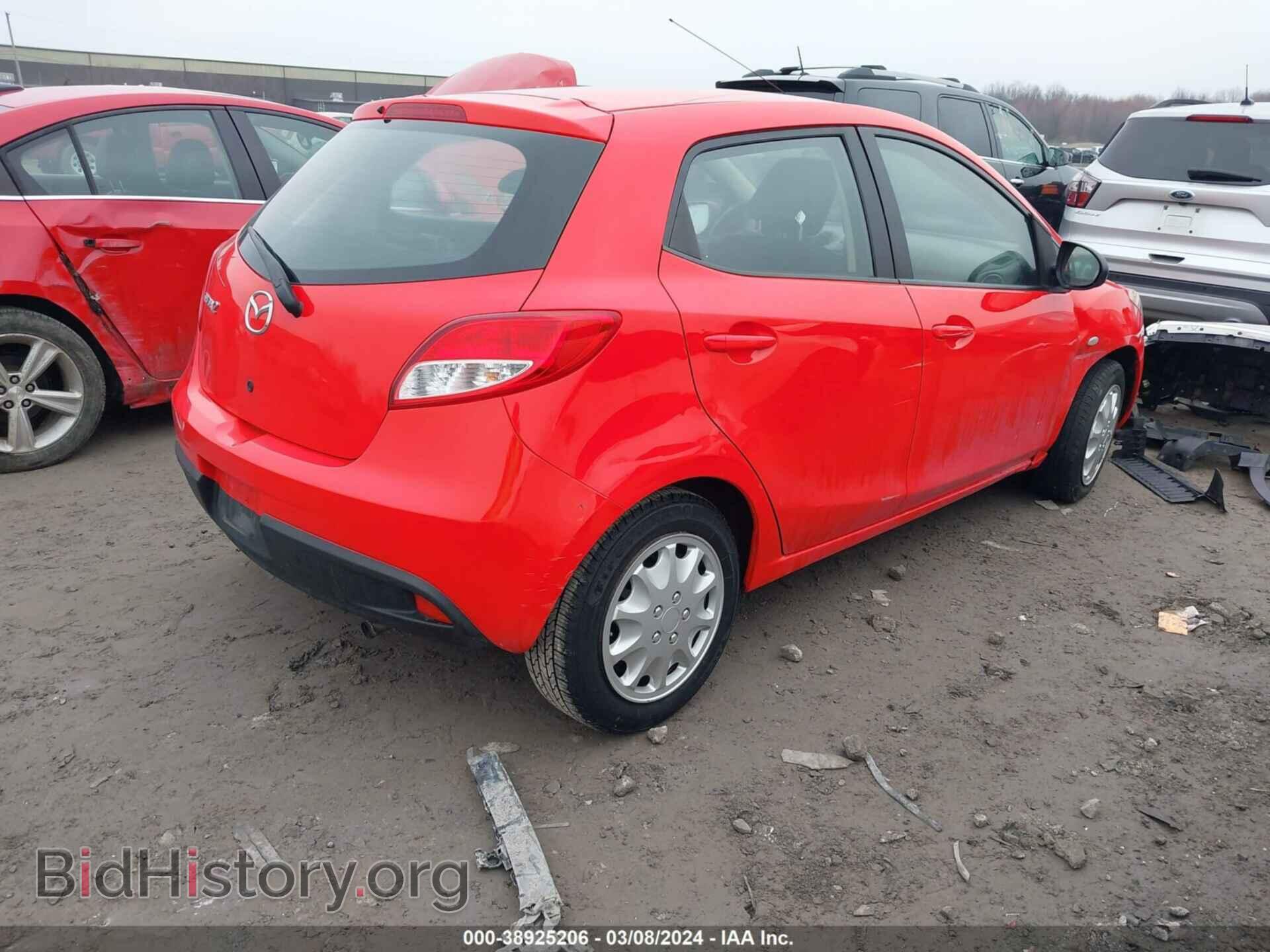 2014 MAZDA MAZDA2 - VIN: JM1DE1KZ2E0183221 - Фото 4