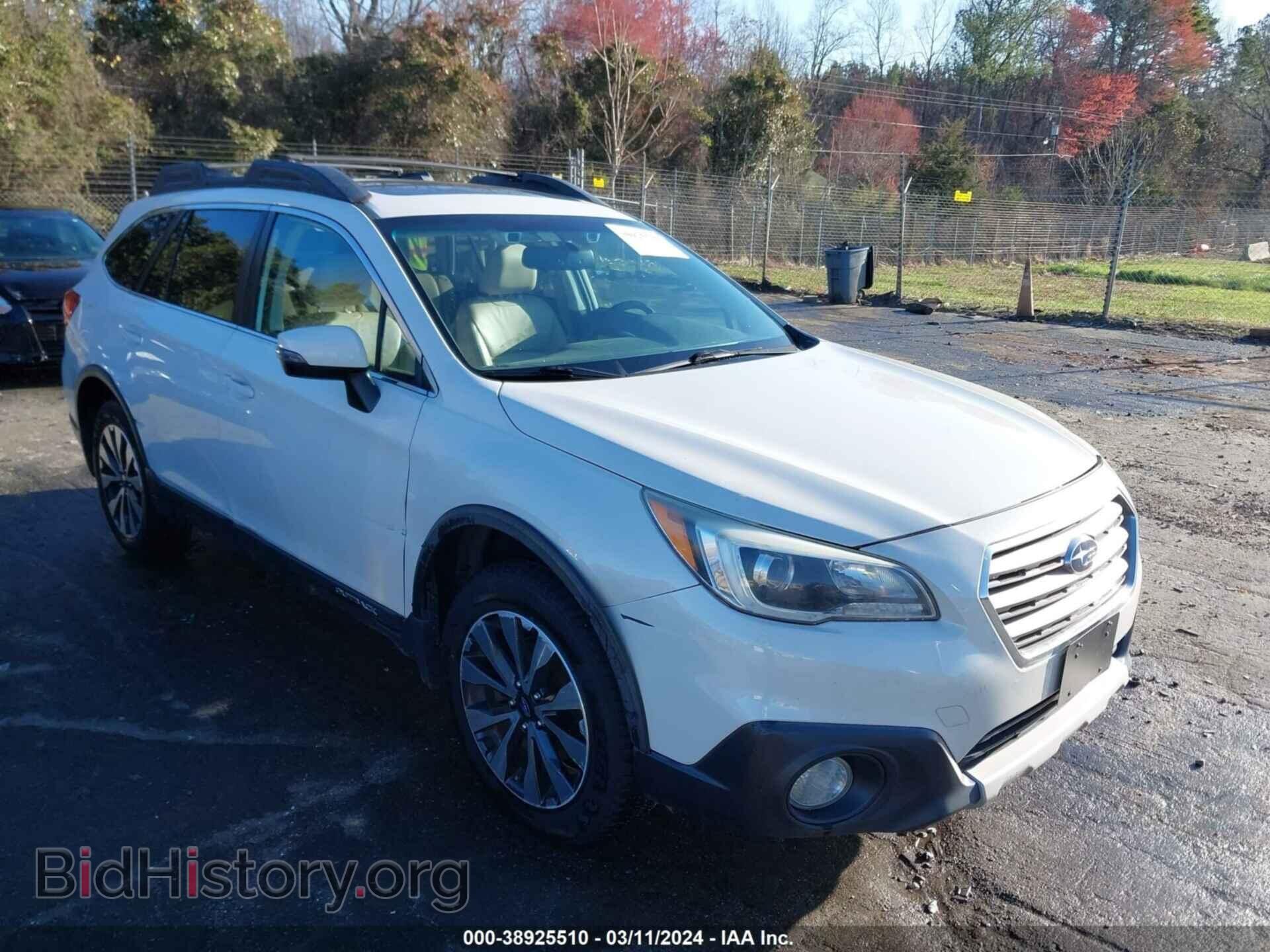 Фотография 4S4BSBNC8F3305749 - SUBARU OUTBACK 2015