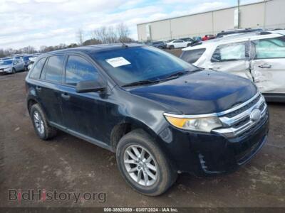 2014 Ford EDGE SE, black — VIN 2FMDK3GC2EBA29174, IAAI