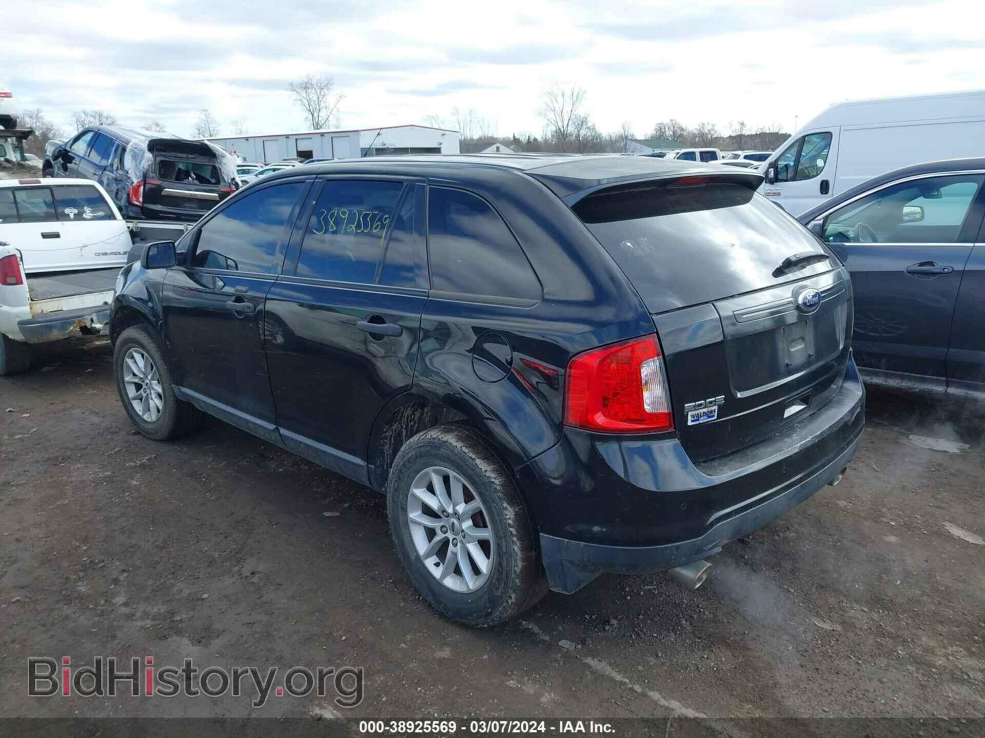 2014 FORD EDGE - VIN: 2FMDK3GC2EBA29174 - Фото 3