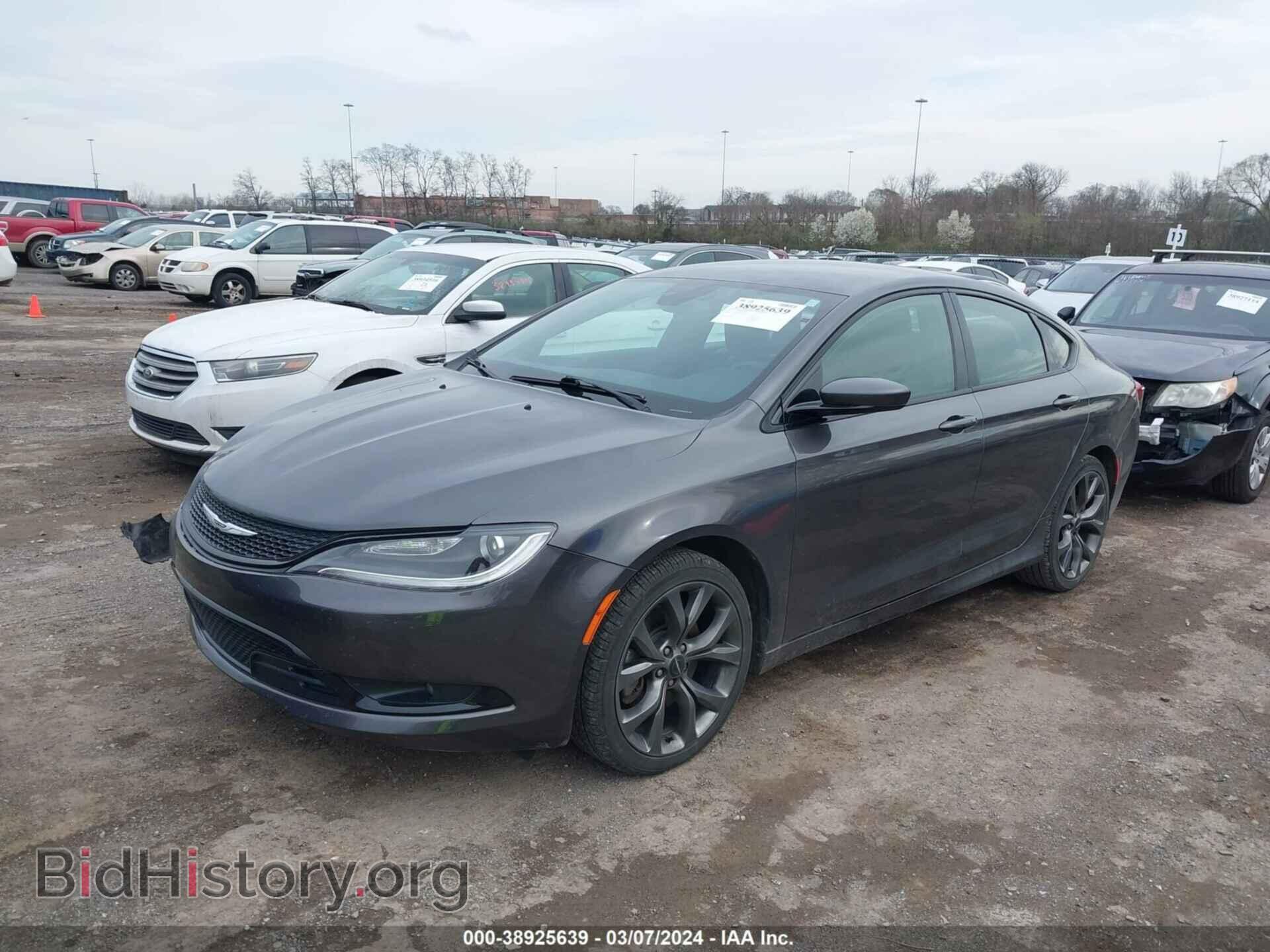 2015 CHRYSLER 200 - VIN: 1C3CCCBB8FN564161 - Фото 2