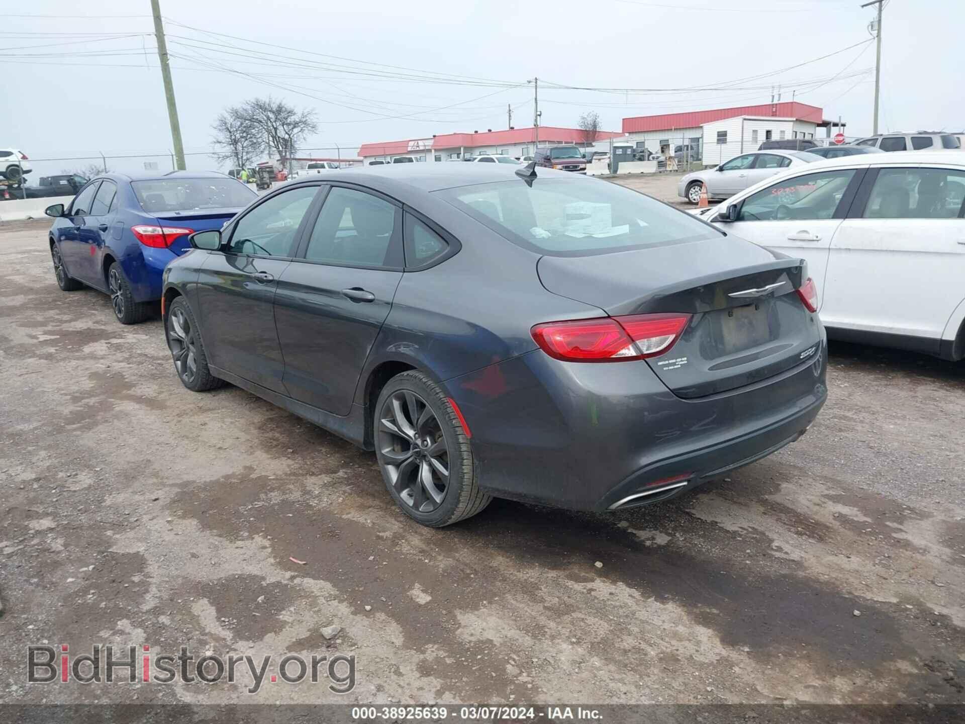 2015 CHRYSLER 200 - VIN: 1C3CCCBB8FN564161 - Фото 3