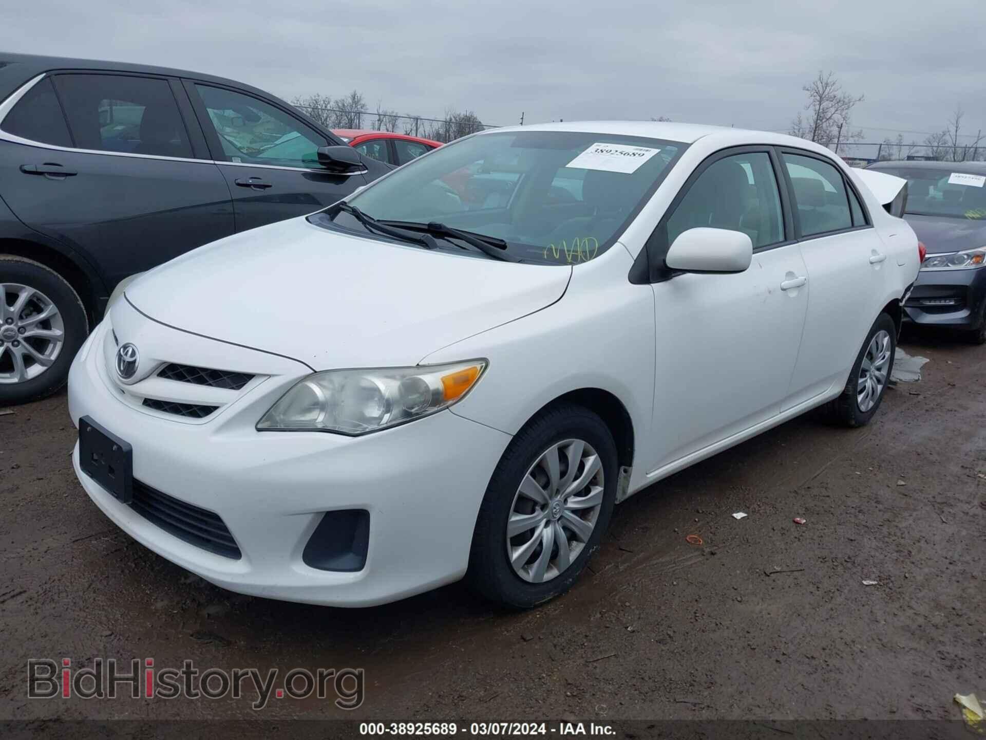 2012 TOYOTA COROLLA - VIN: 2T1BU4EEXCC838247 - Фото 2
