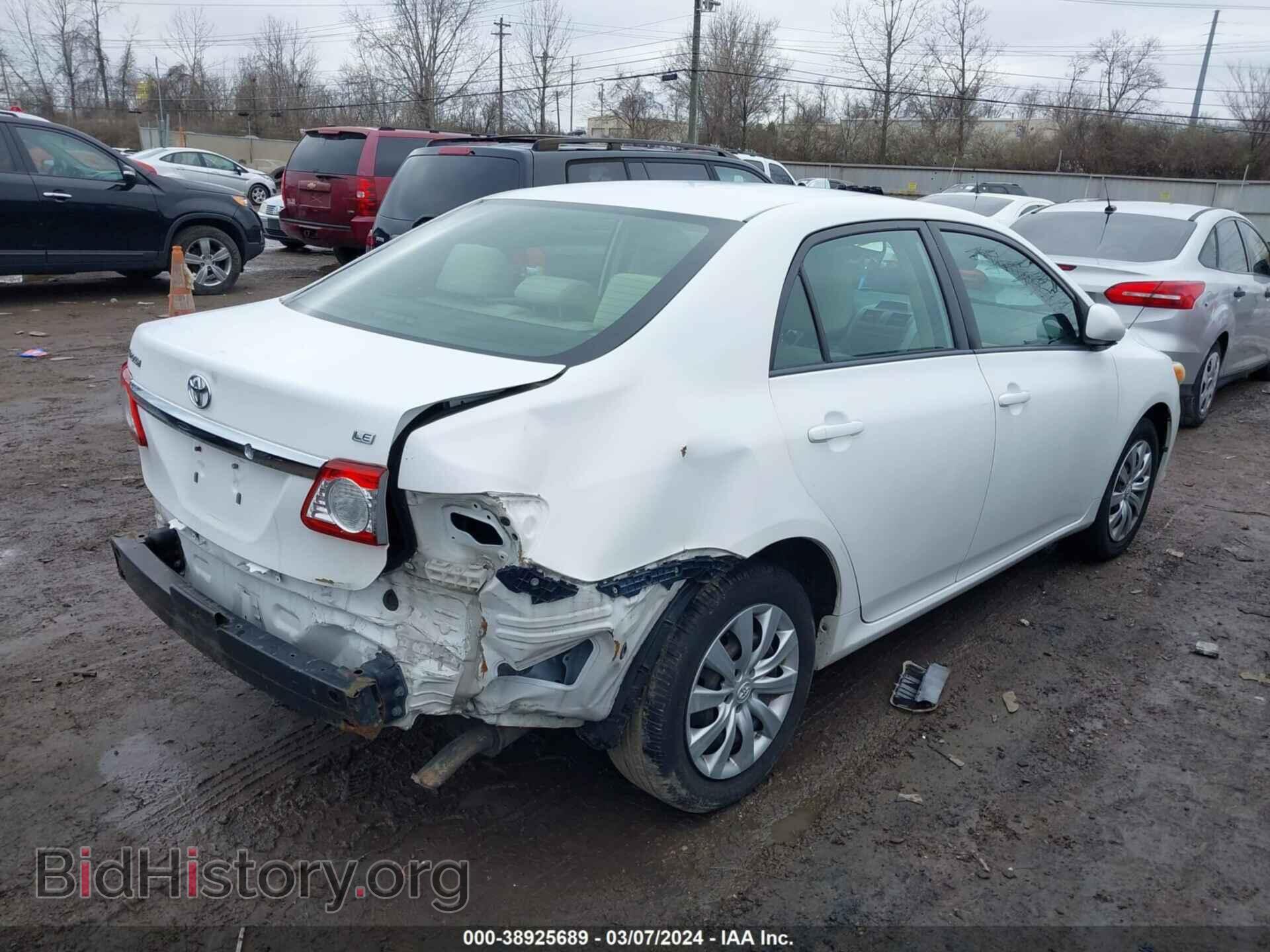 2012 TOYOTA COROLLA - VIN: 2T1BU4EEXCC838247 - Фото 4