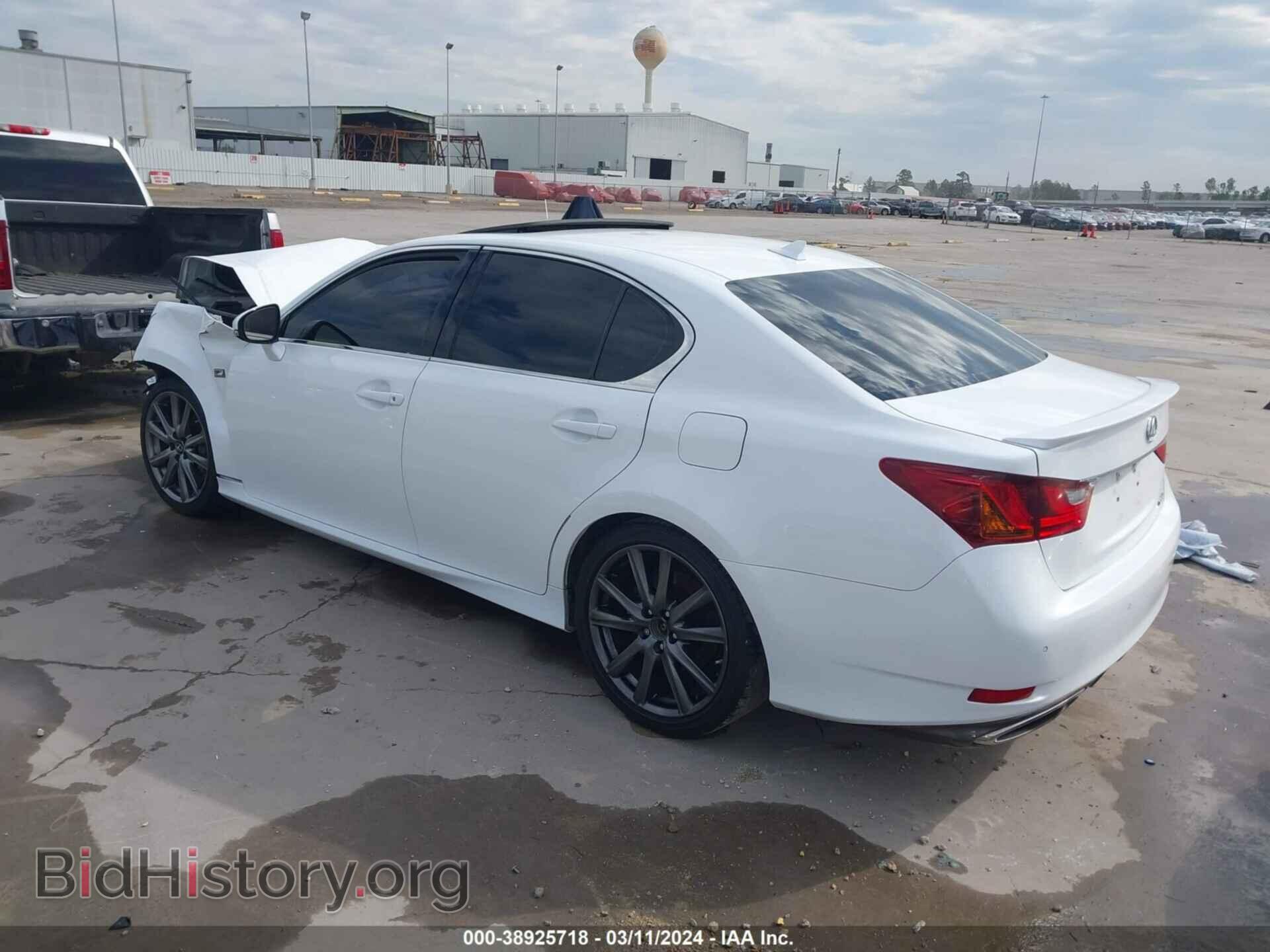 2014 LEXUS GS 350 - VIN: JTHBE1BL7E5037210 - Фото 3