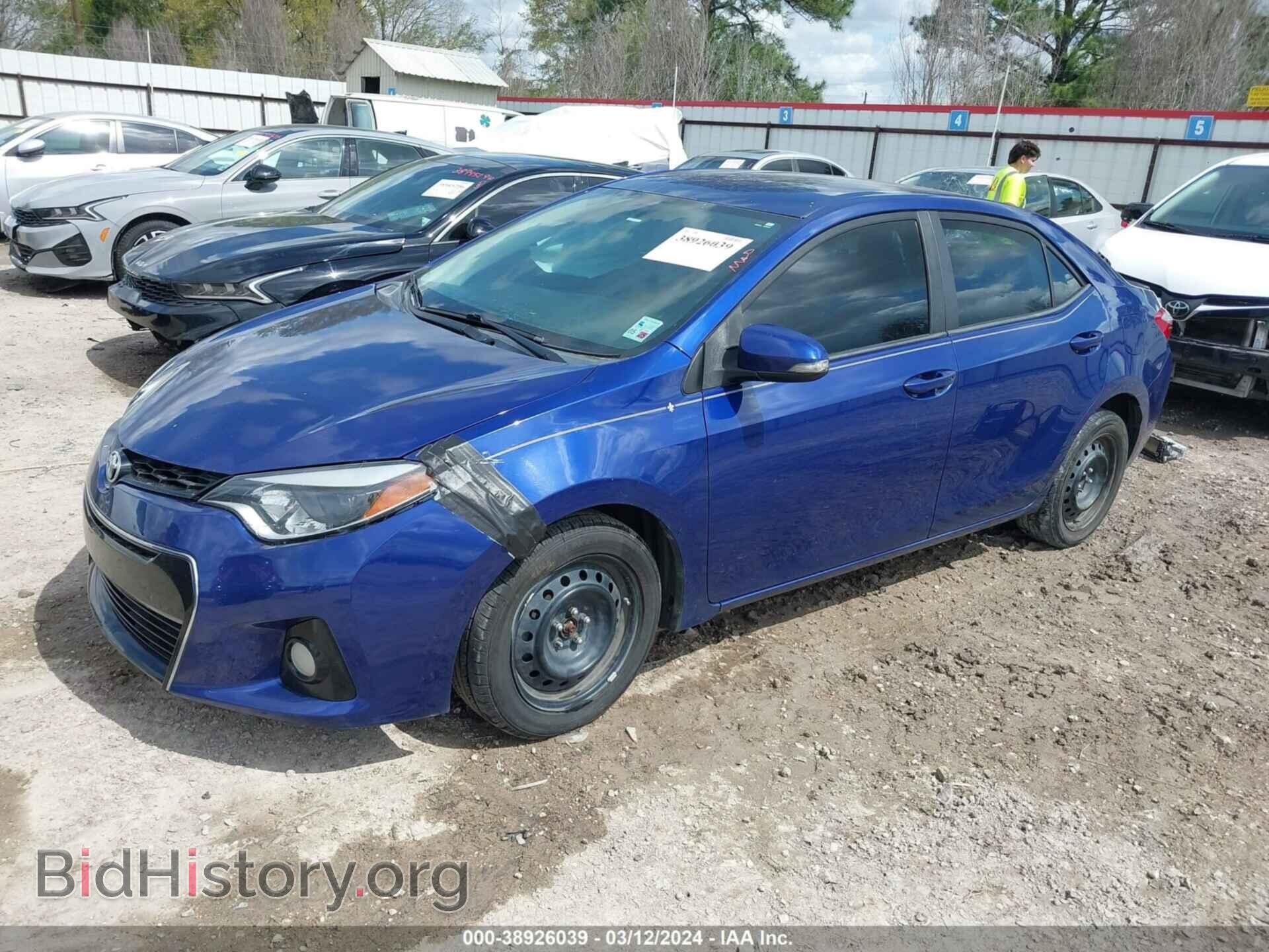 2015 TOYOTA COROLLA - VIN: 2T1BURHE5FC264265 - Фото 2