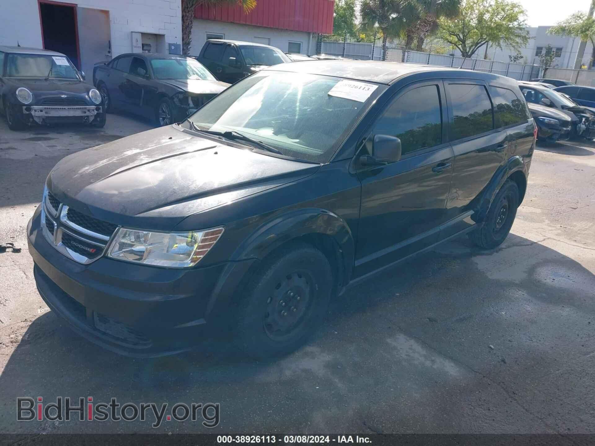 2012 DODGE JOURNEY - VIN: 3C4PDCAB6CT256185 - Фото 2