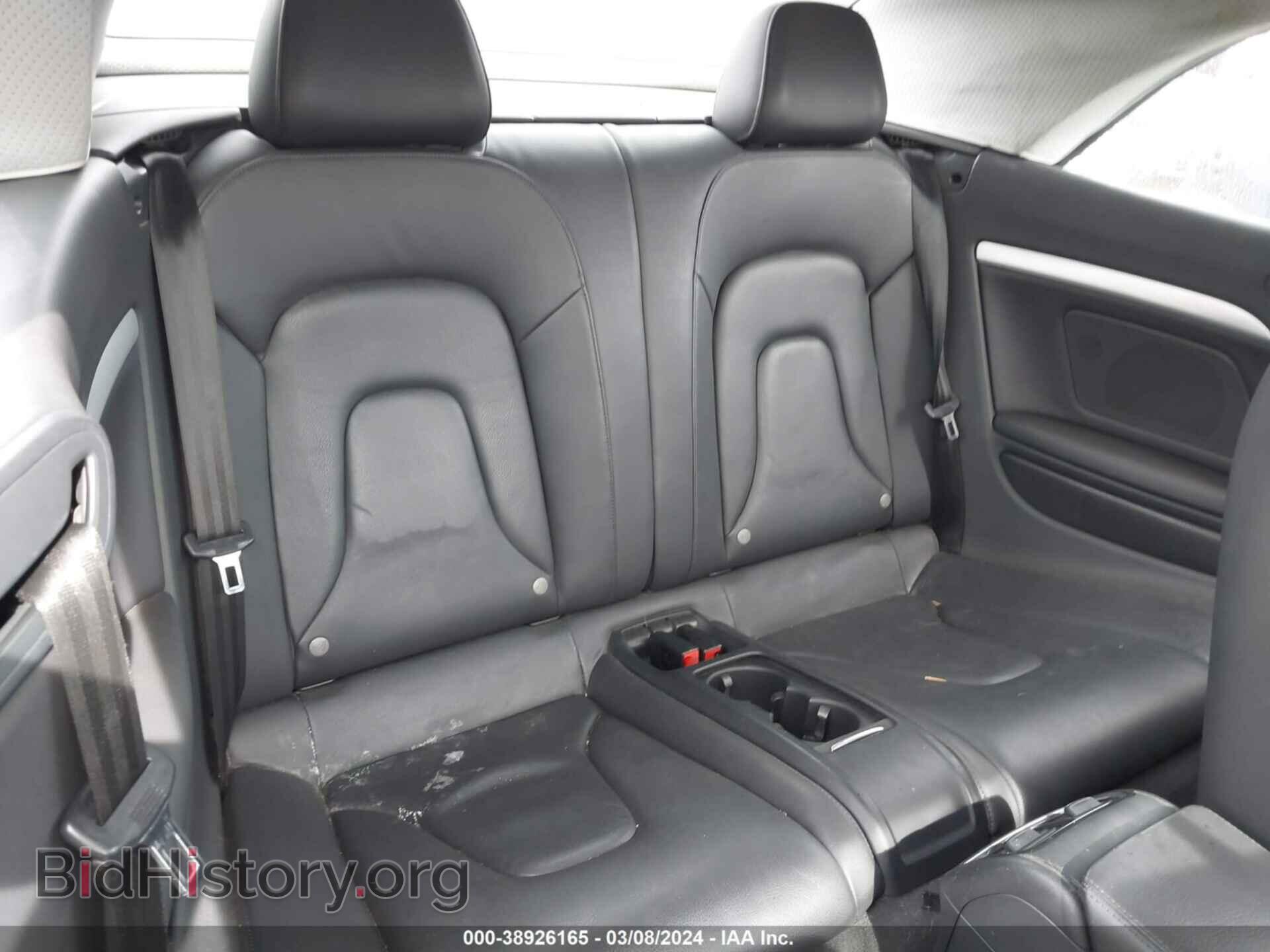 2012 AUDI A5 - VIN: WAUJFAFHXCN004857 - Фото 8