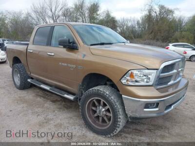 2012 RAM 1500 SLT, gold — VIN 1C6RD7LT8CS160444, IAAI