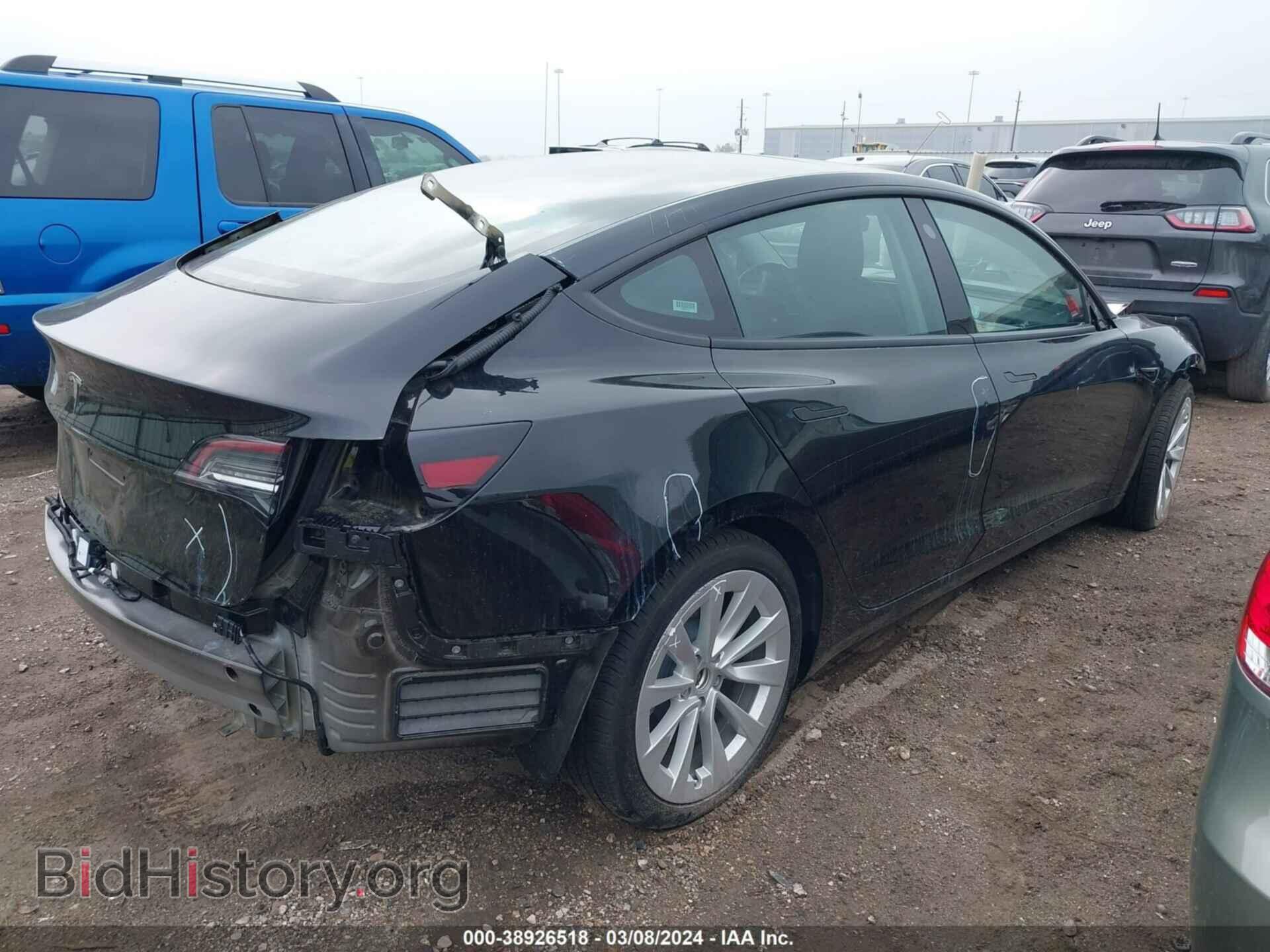 2023 TESLA MODEL 3 - VIN: 5YJ3E1EA1PF435336 - Фото 4