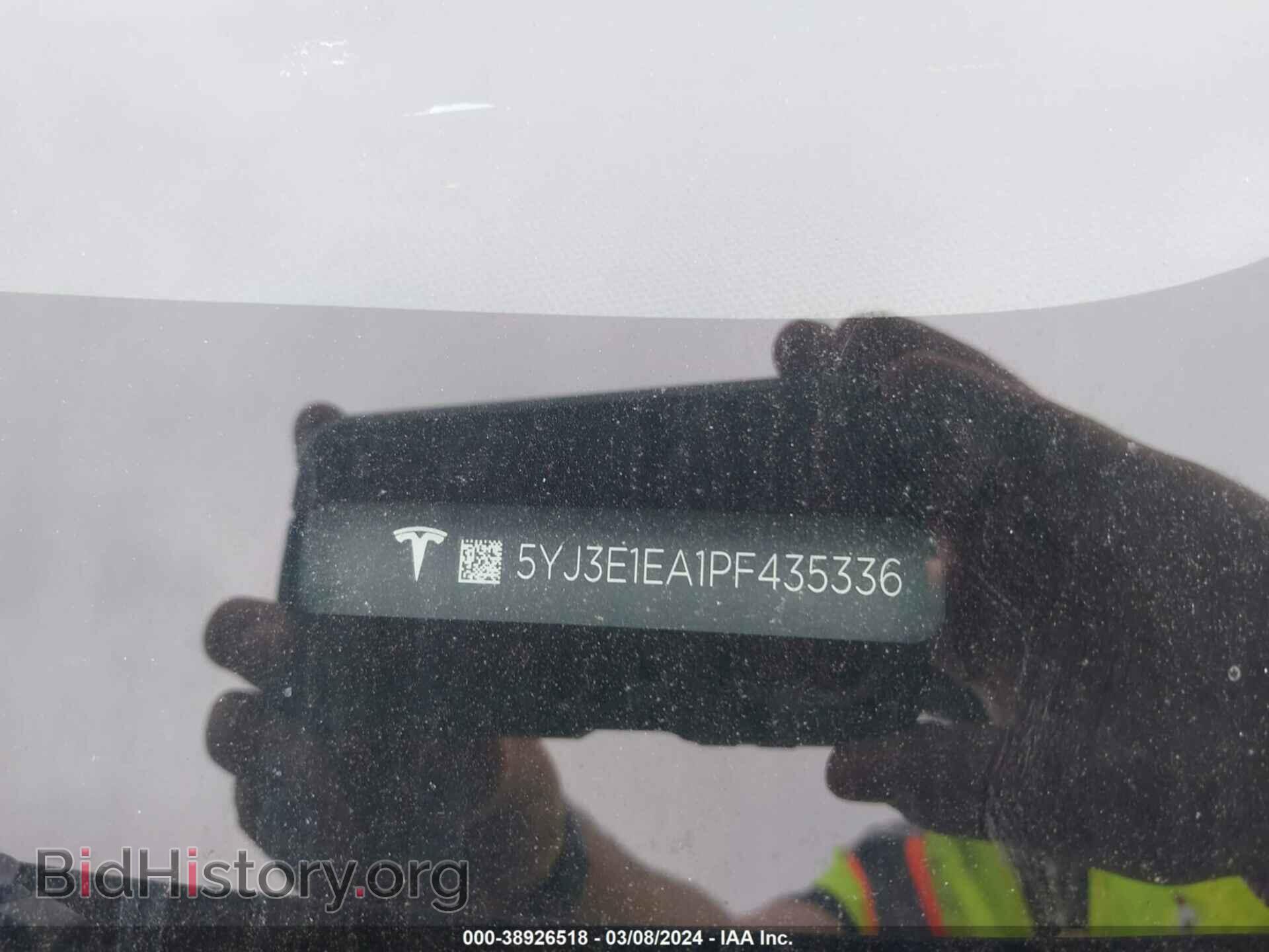 2023 TESLA MODEL 3 - VIN: 5YJ3E1EA1PF435336 - Фото 9
