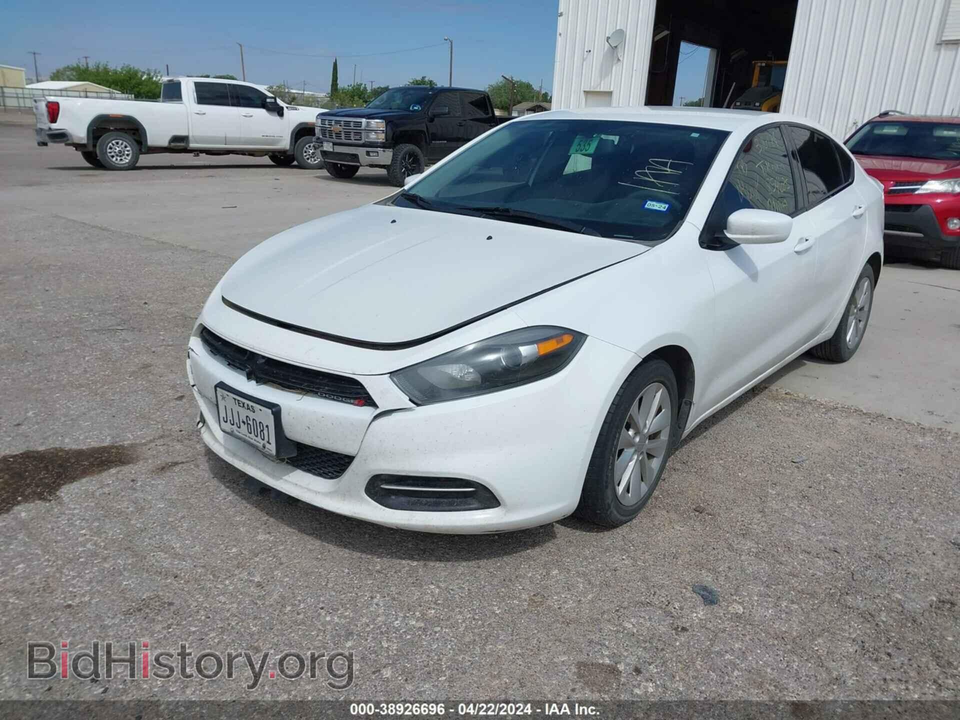 2014 DODGE DART - VIN: 1C3CDFBB5ED854635 - Фото 2