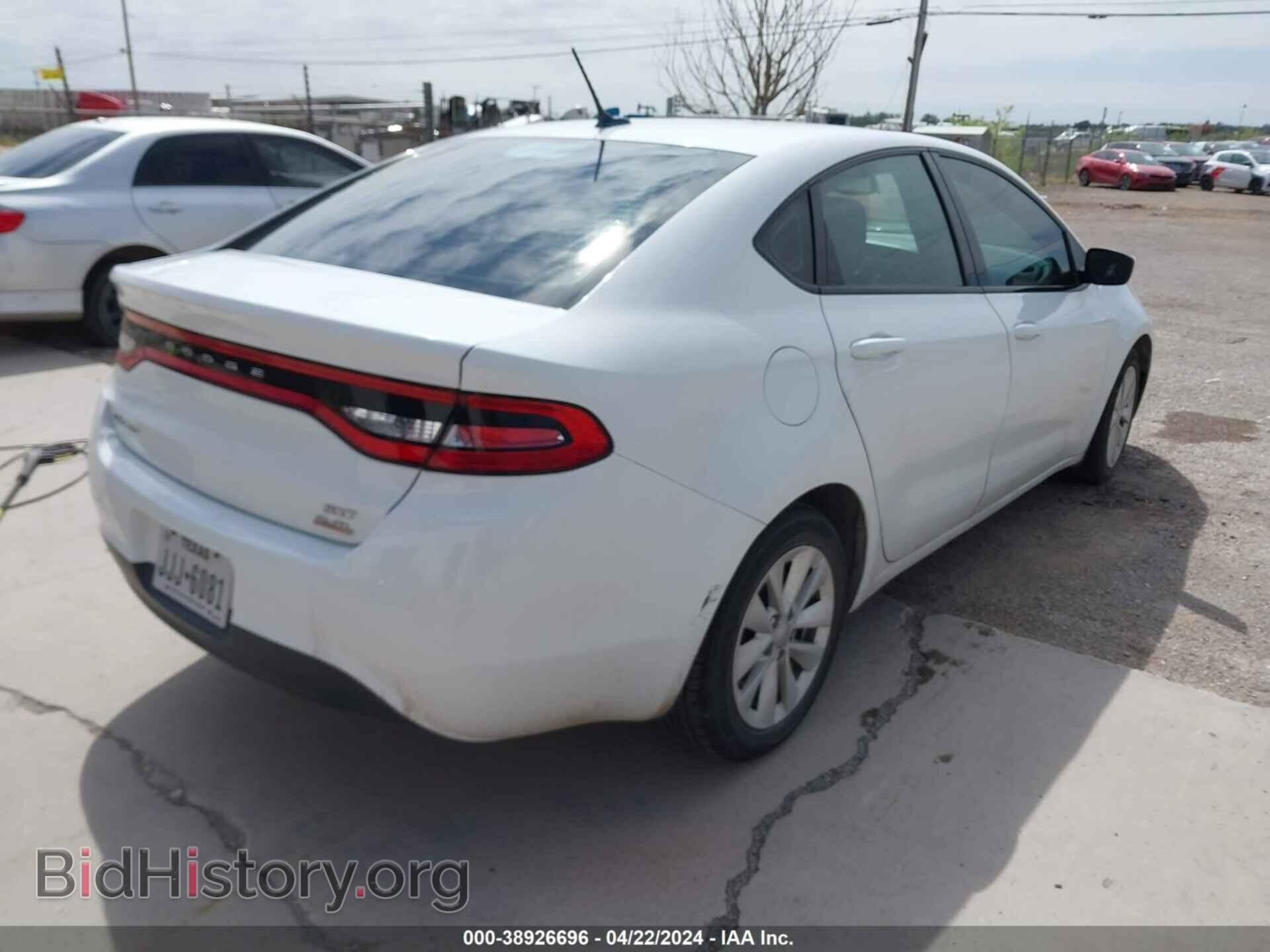2014 DODGE DART - VIN: 1C3CDFBB5ED854635 - Фото 4