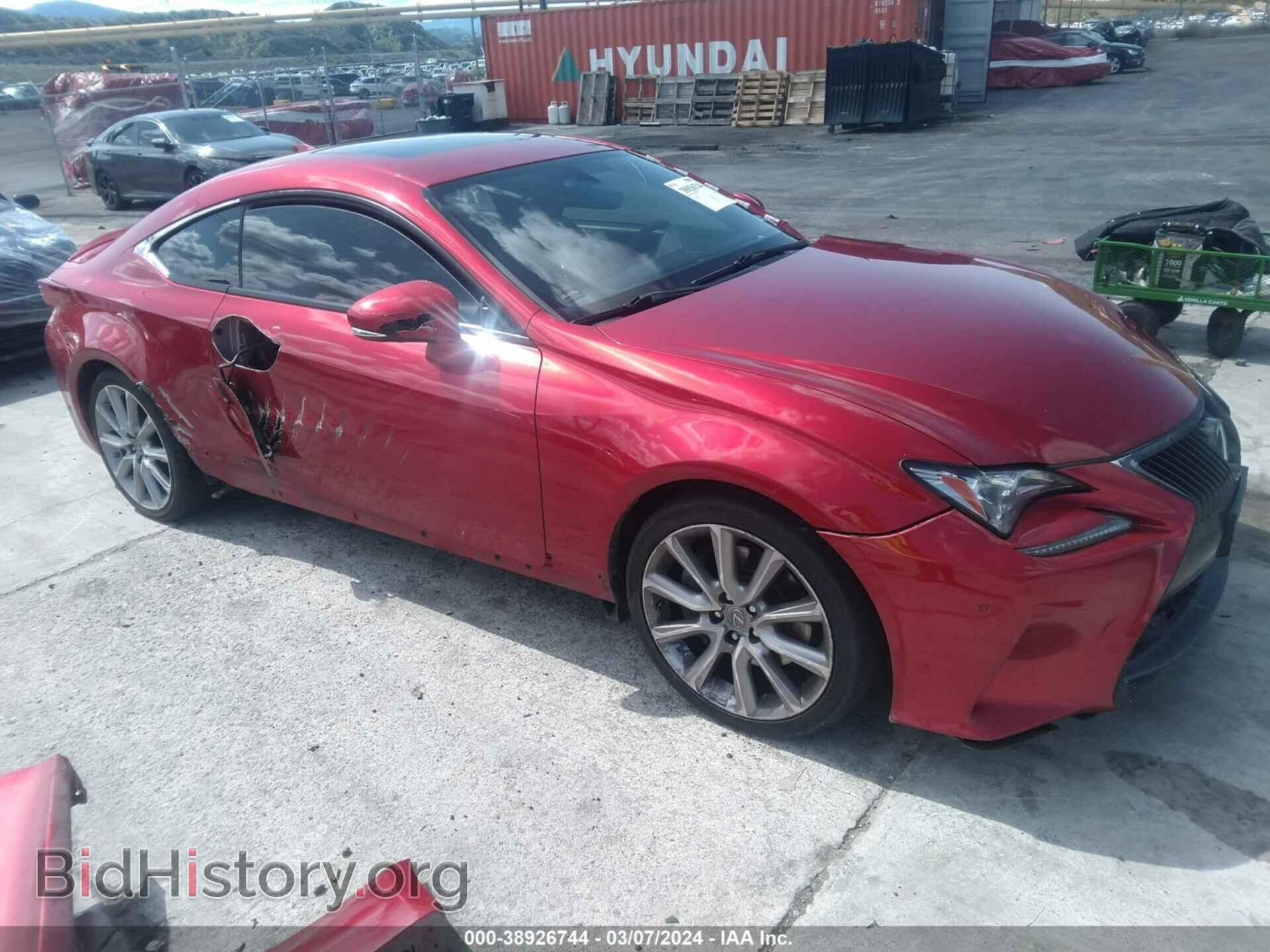 Photo JTHHE5BC4F5001977 - LEXUS RC 350 2015