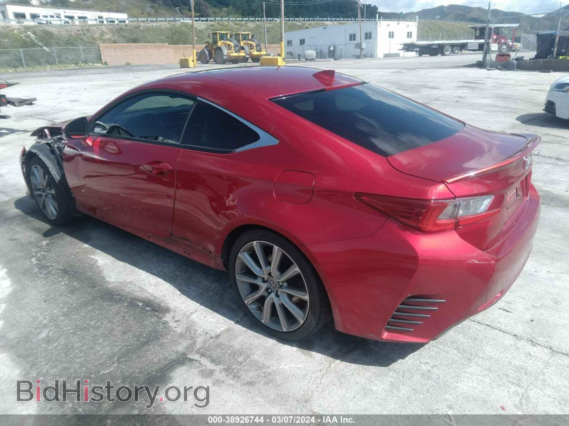 2015 LEXUS RC 350 - VIN: JTHHE5BC4F5001977 - Фото 3