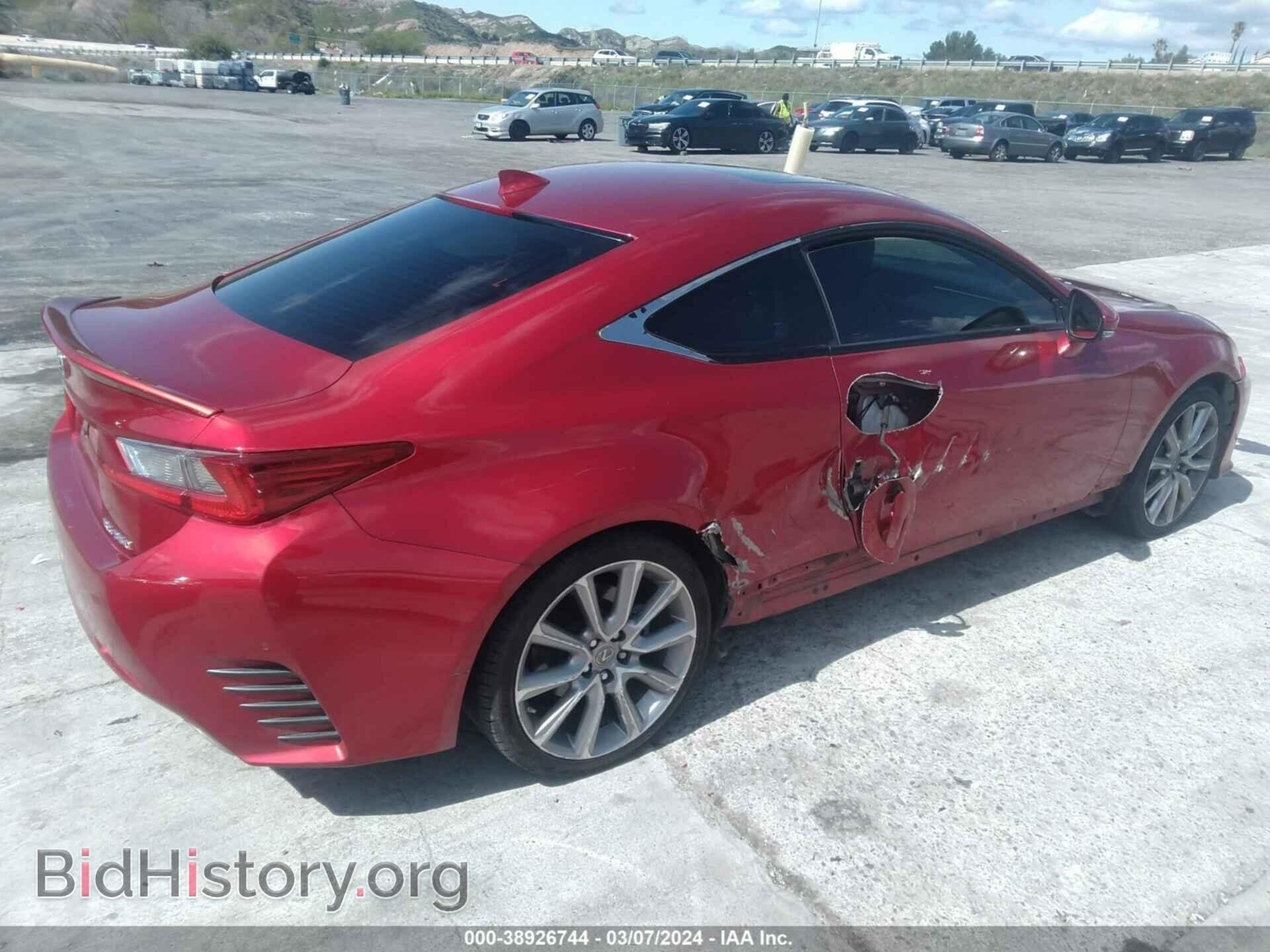 2015 LEXUS RC 350 - VIN: JTHHE5BC4F5001977 - Фото 4