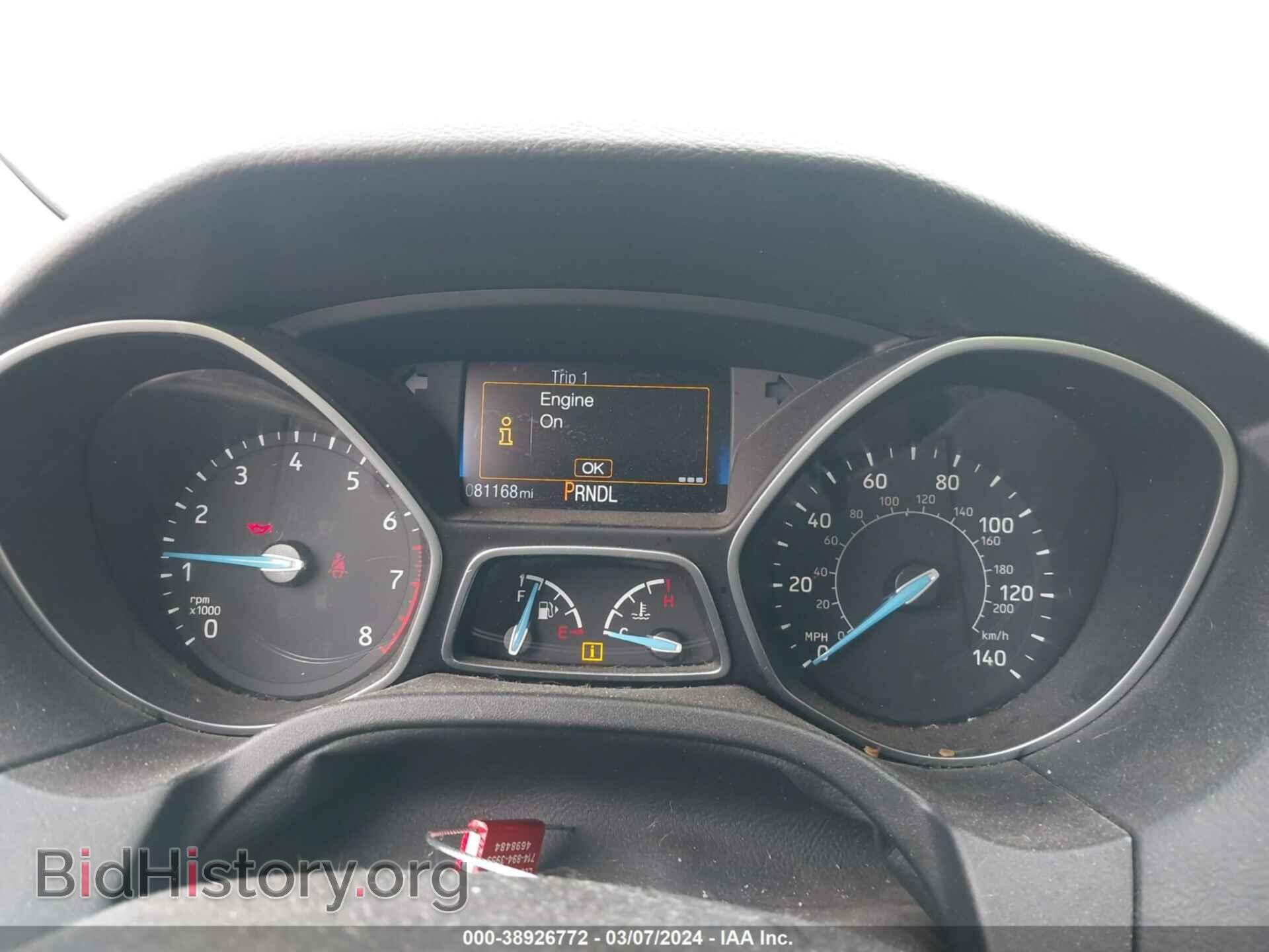 2016 FORD FOCUS - VIN: 1FADP3E23GL347653 - Фото 7