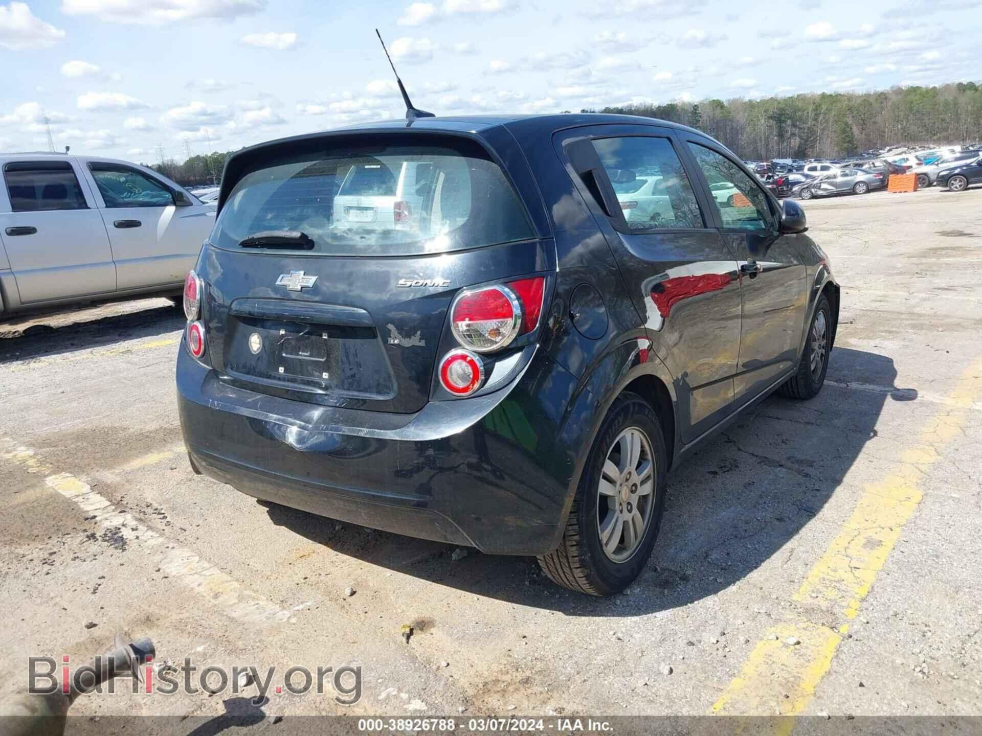 2012 CHEVROLET SONIC - VIN: 1G1JB6SH2C4122899 - Фото 4