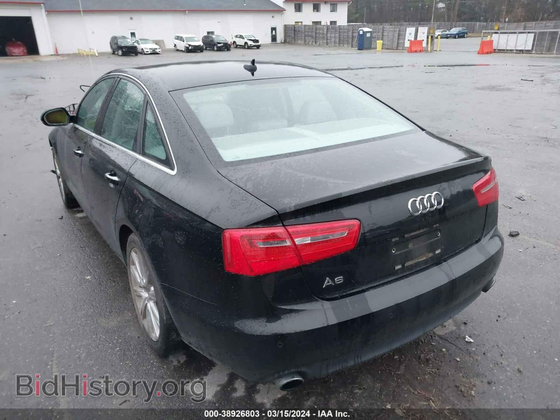 2013 AUDI A6 - VIN: WAUGFAFC0DN057079 - Фото 3