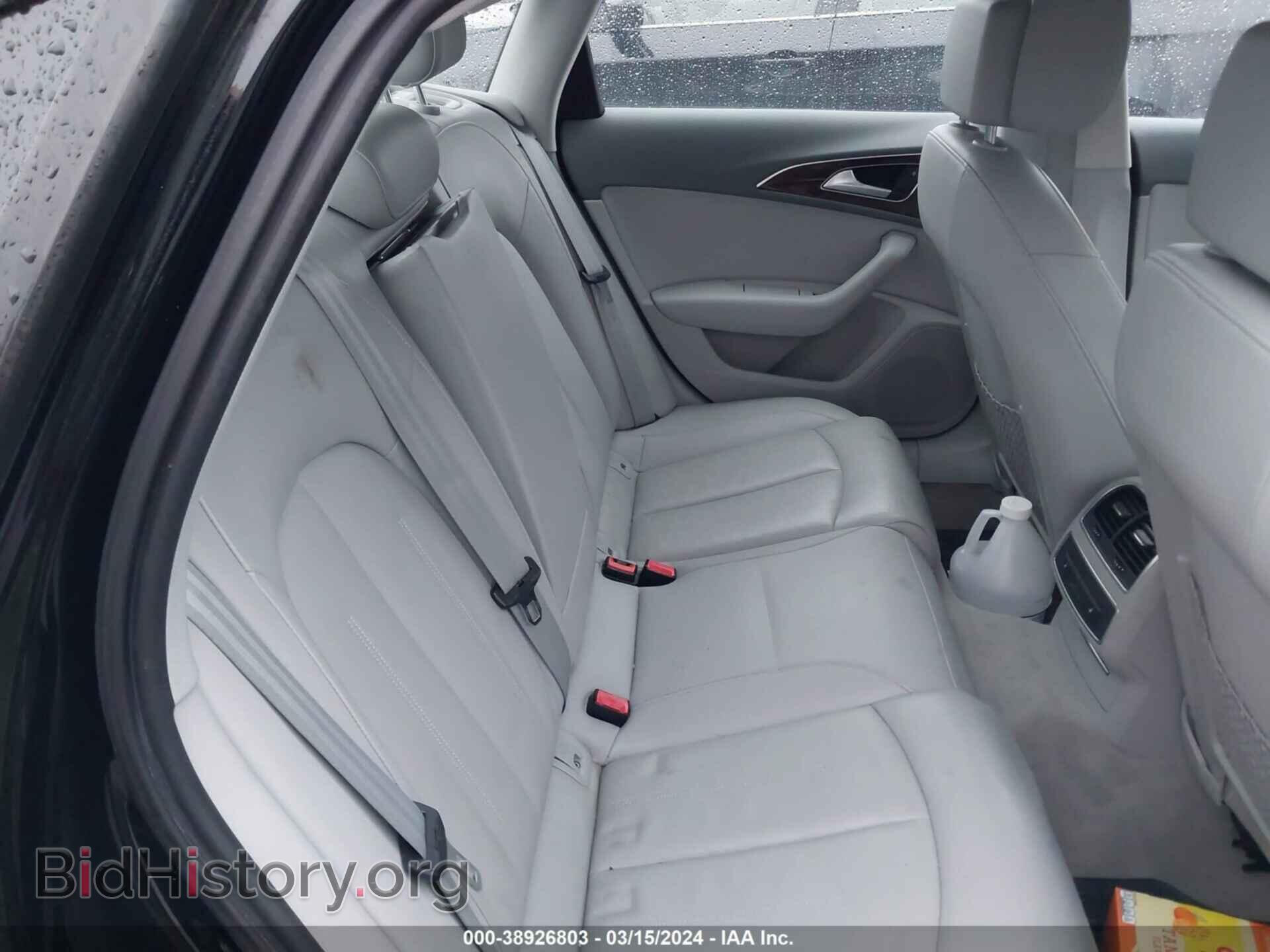 2013 AUDI A6 - VIN: WAUGFAFC0DN057079 - Фото 8