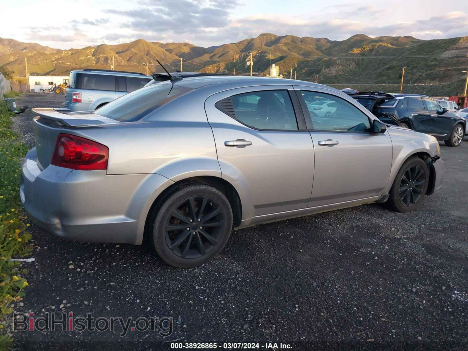 2014 DODGE AVENGER - VIN: 1C3CDZAB2EN155749 - Фото 4
