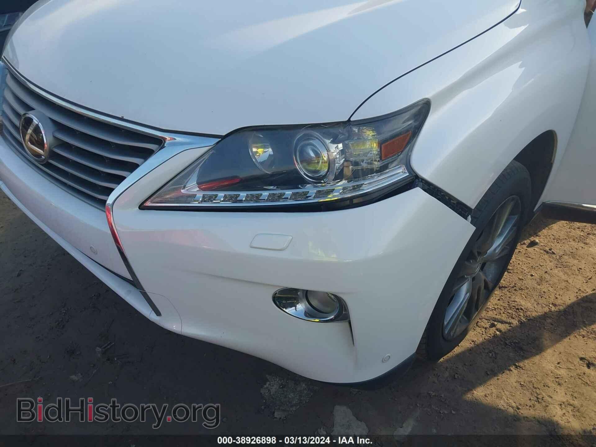 2013 LEXUS RX 350 - VIN: 2T2BK1BA9DC197501 - Фото 6