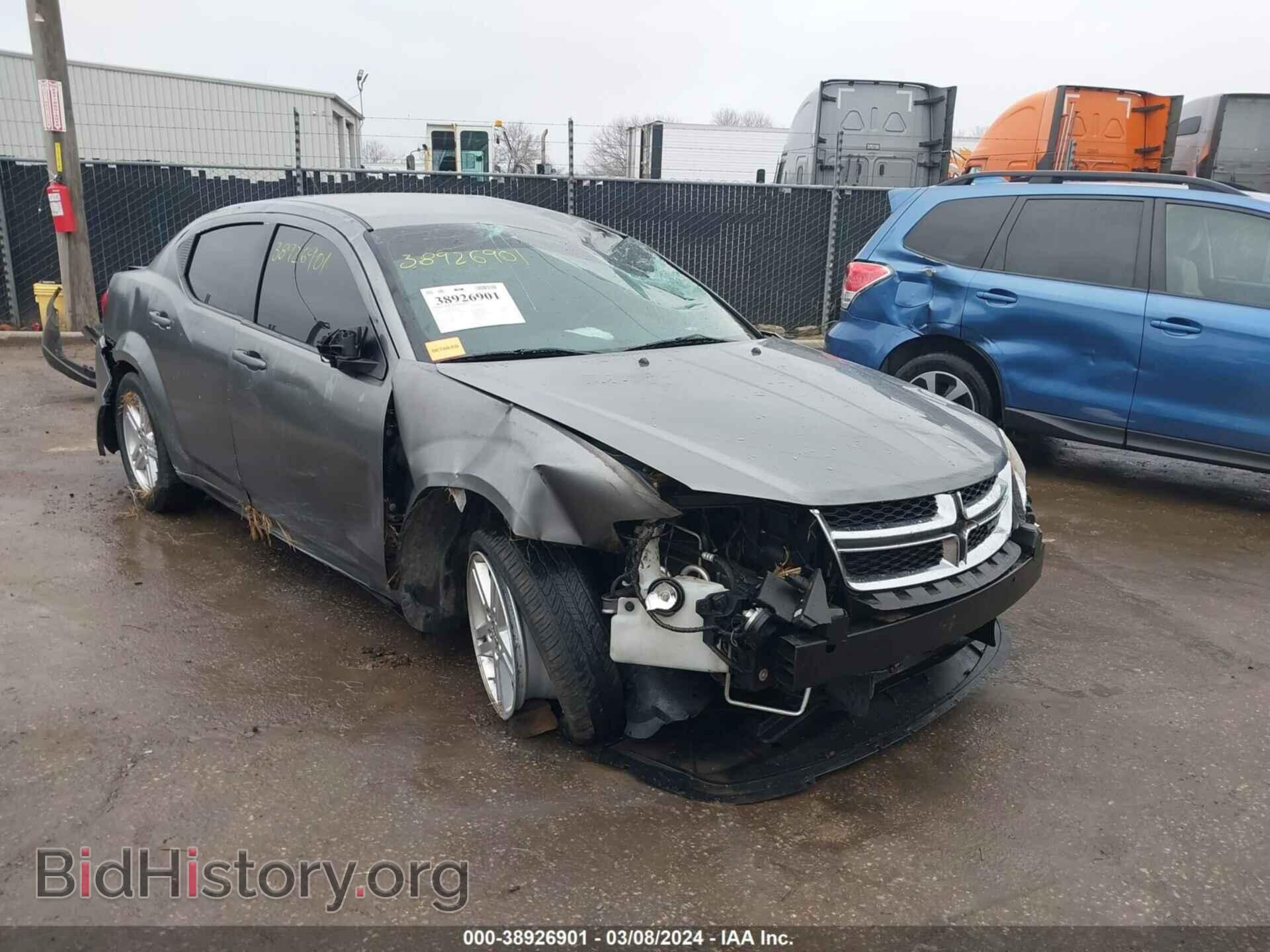 Photo 1C3CDZCB6CN161936 - DODGE AVENGER 2012